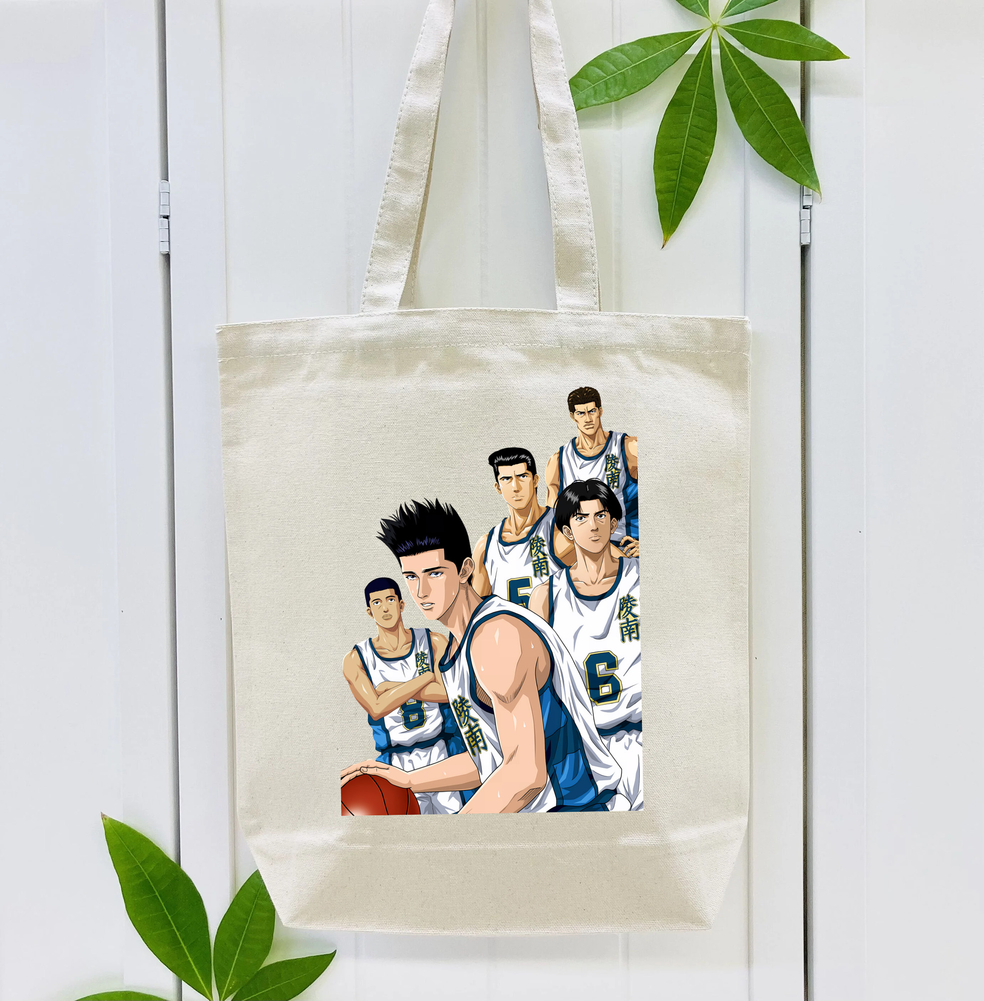 SLAM DUNK／スラムダンク 縦型キャンバス生地手提げバッグ　トートバッグ
