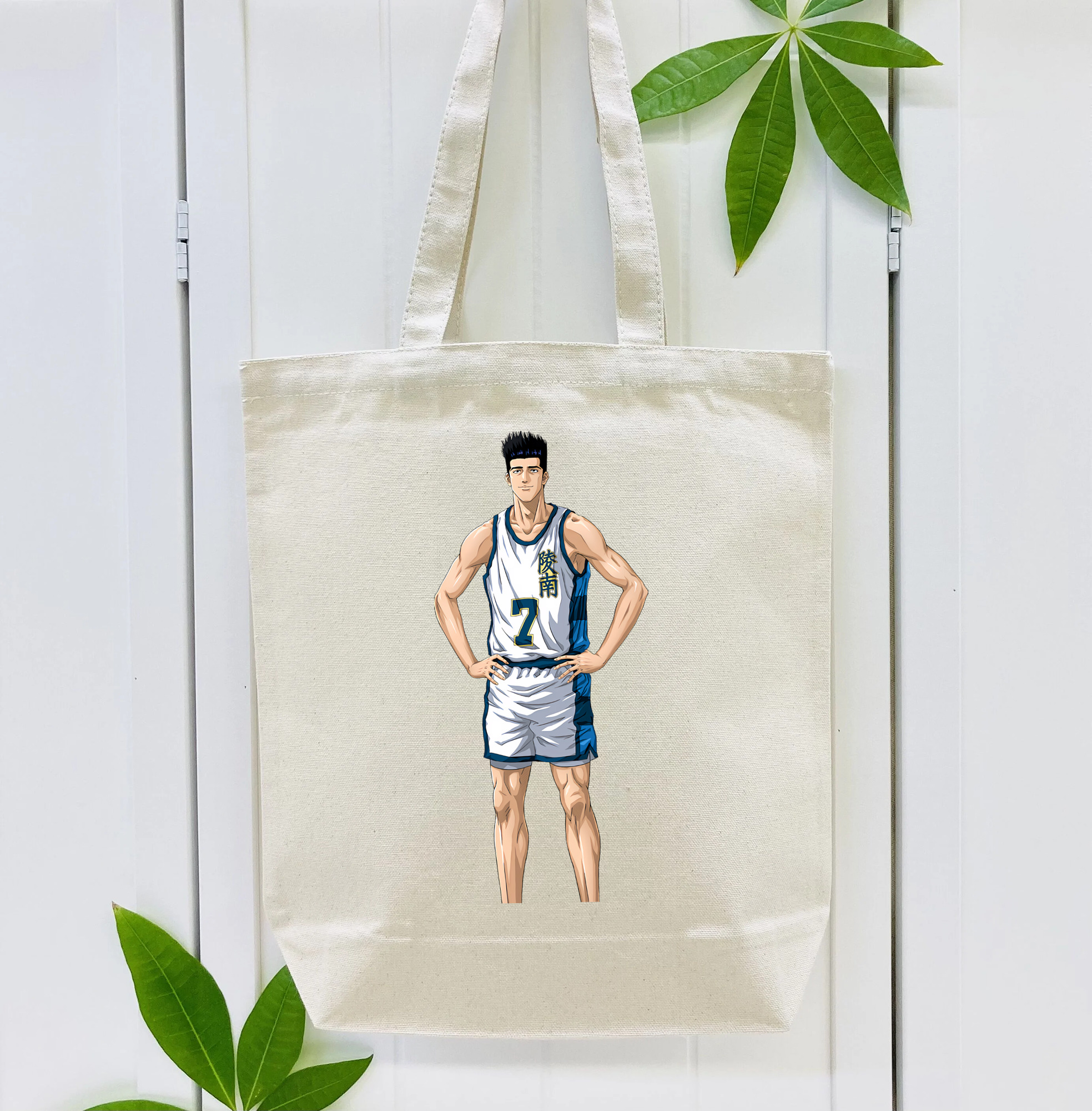 SLAM DUNK／スラムダンク 縦型キャンバス生地手提げバッグ　トートバッグ