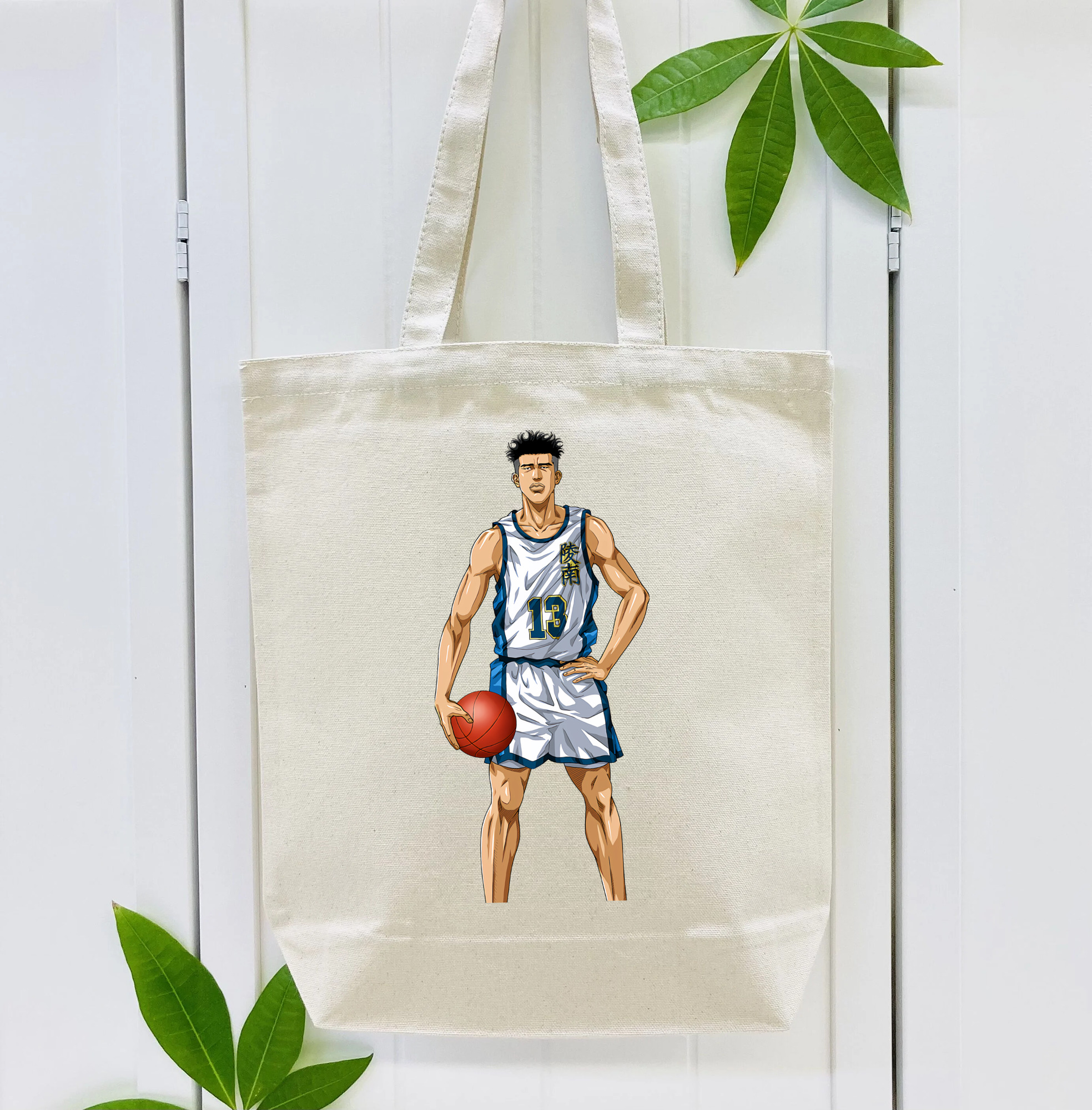 SLAM DUNK／スラムダンク 縦型キャンバス生地手提げバッグ　トートバッグ