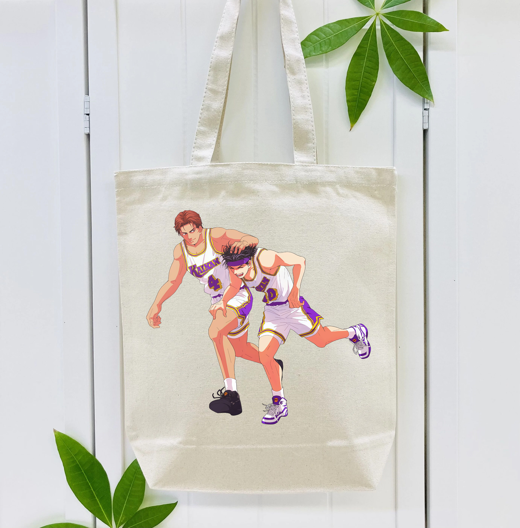 SLAM DUNK／スラムダンク 縦型キャンバス生地手提げバッグ　トートバッグ