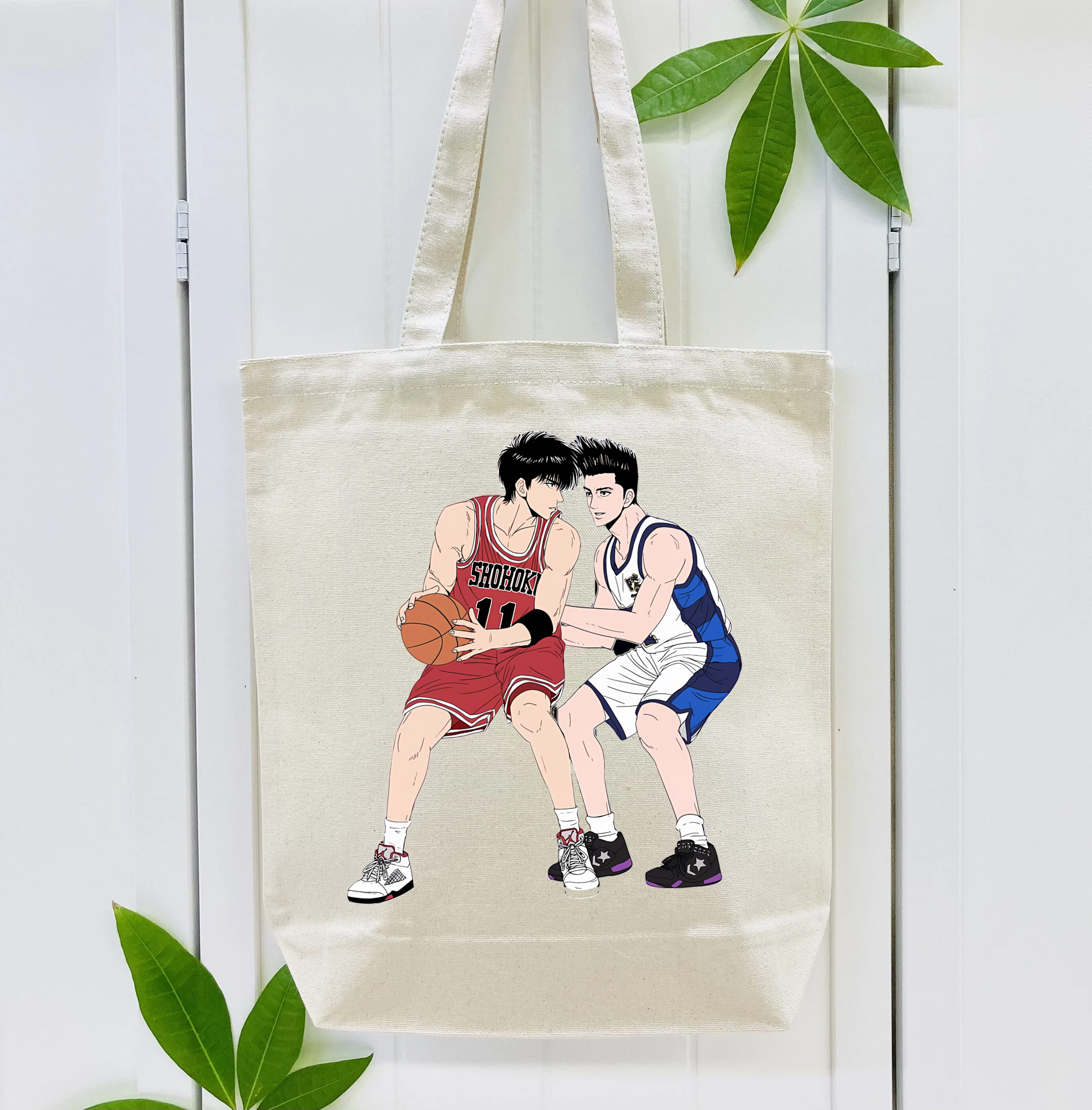 SLAM DUNK／スラムダンク 縦型キャンバス生地手提げバッグ　トートバッグ