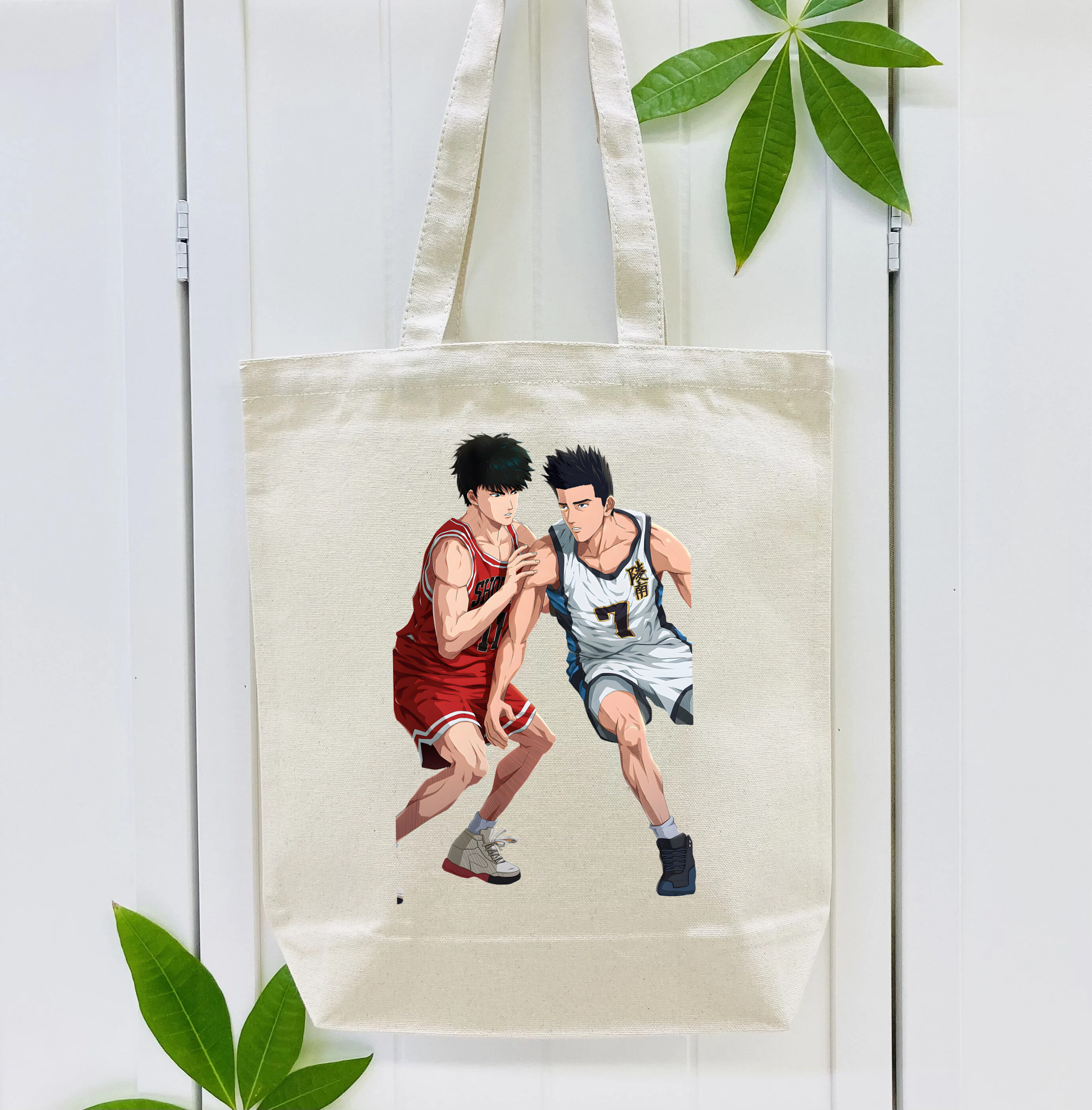 SLAM DUNK／スラムダンク 縦型キャンバス生地手提げバッグ　トートバッグ