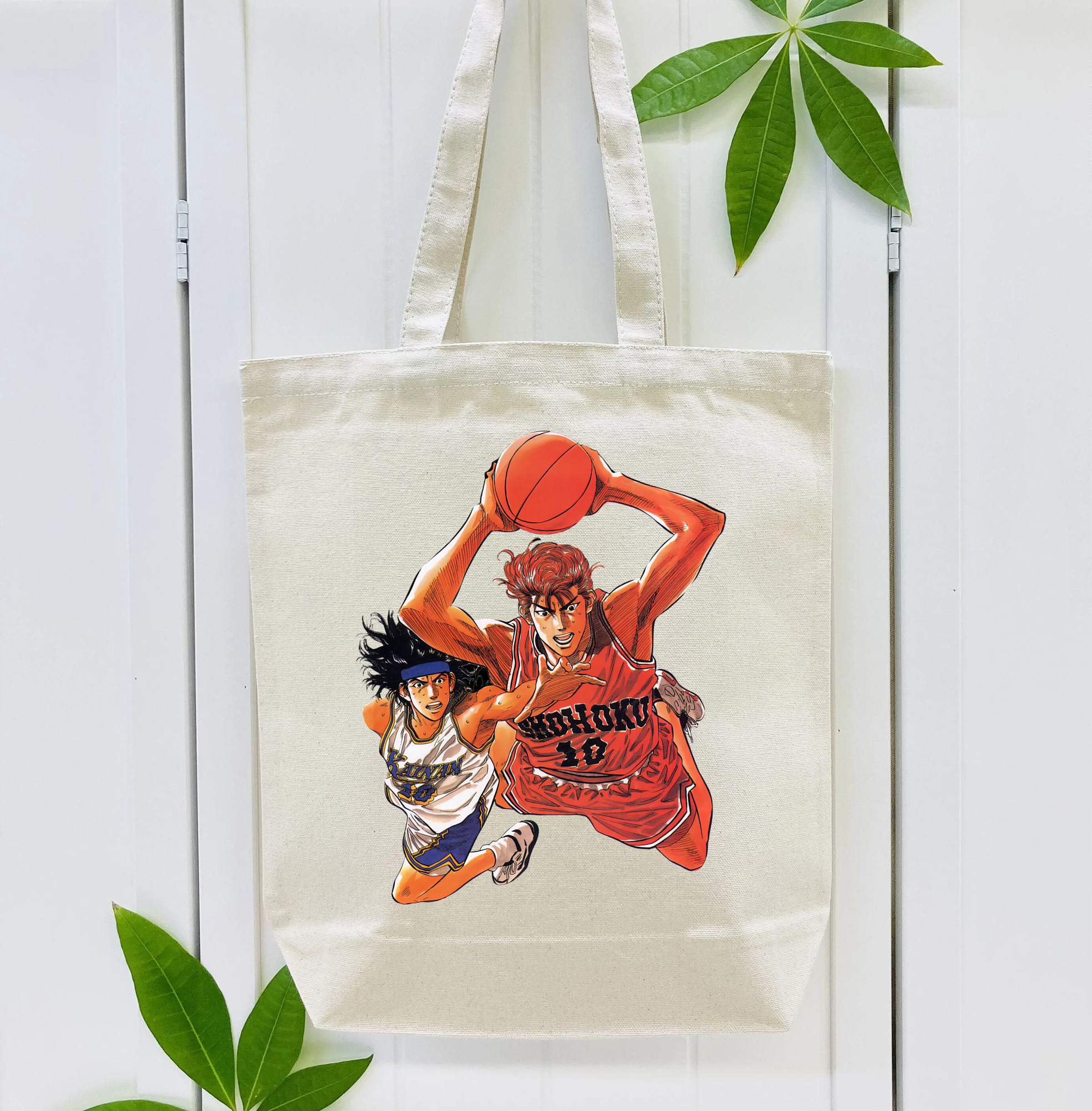 SLAM DUNK／スラムダンク 縦型キャンバス生地手提げバッグ　トートバッグ