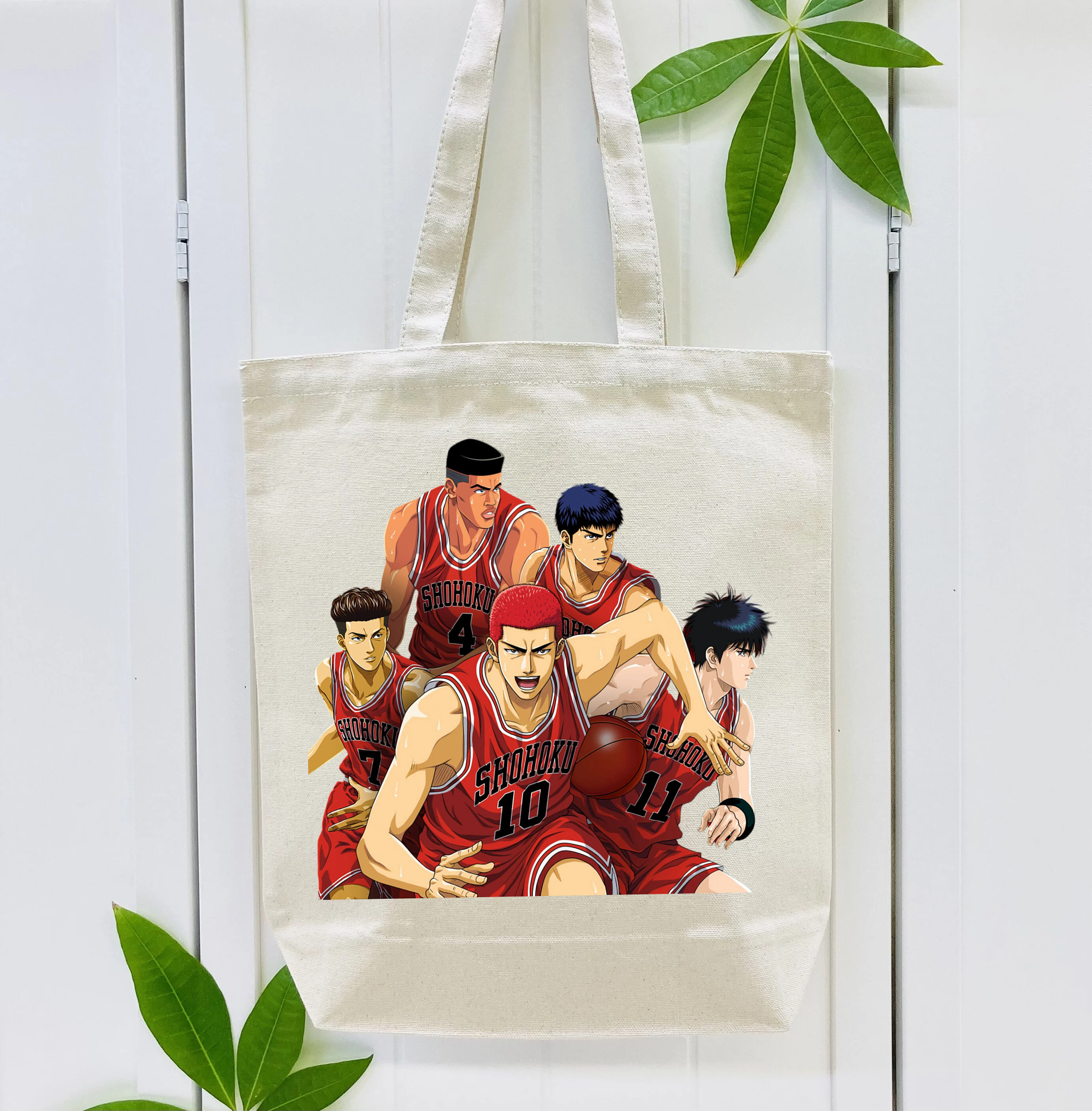 SLAM DUNK／スラムダンク 縦型キャンバス生地手提げバッグ　トートバッグ