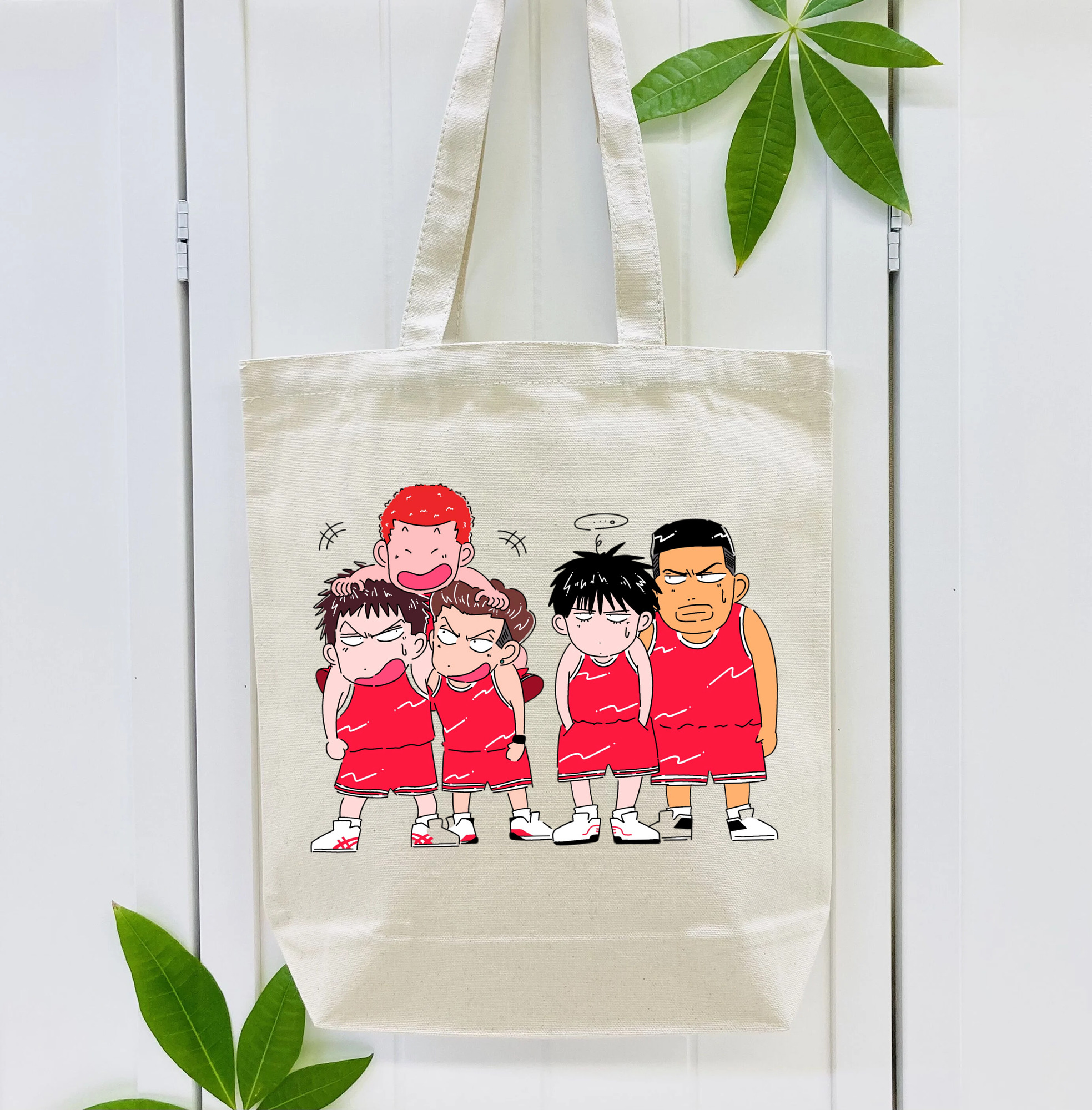 SLAM DUNK／スラムダンク 縦型キャンバス生地手提げバッグ　トートバッグ