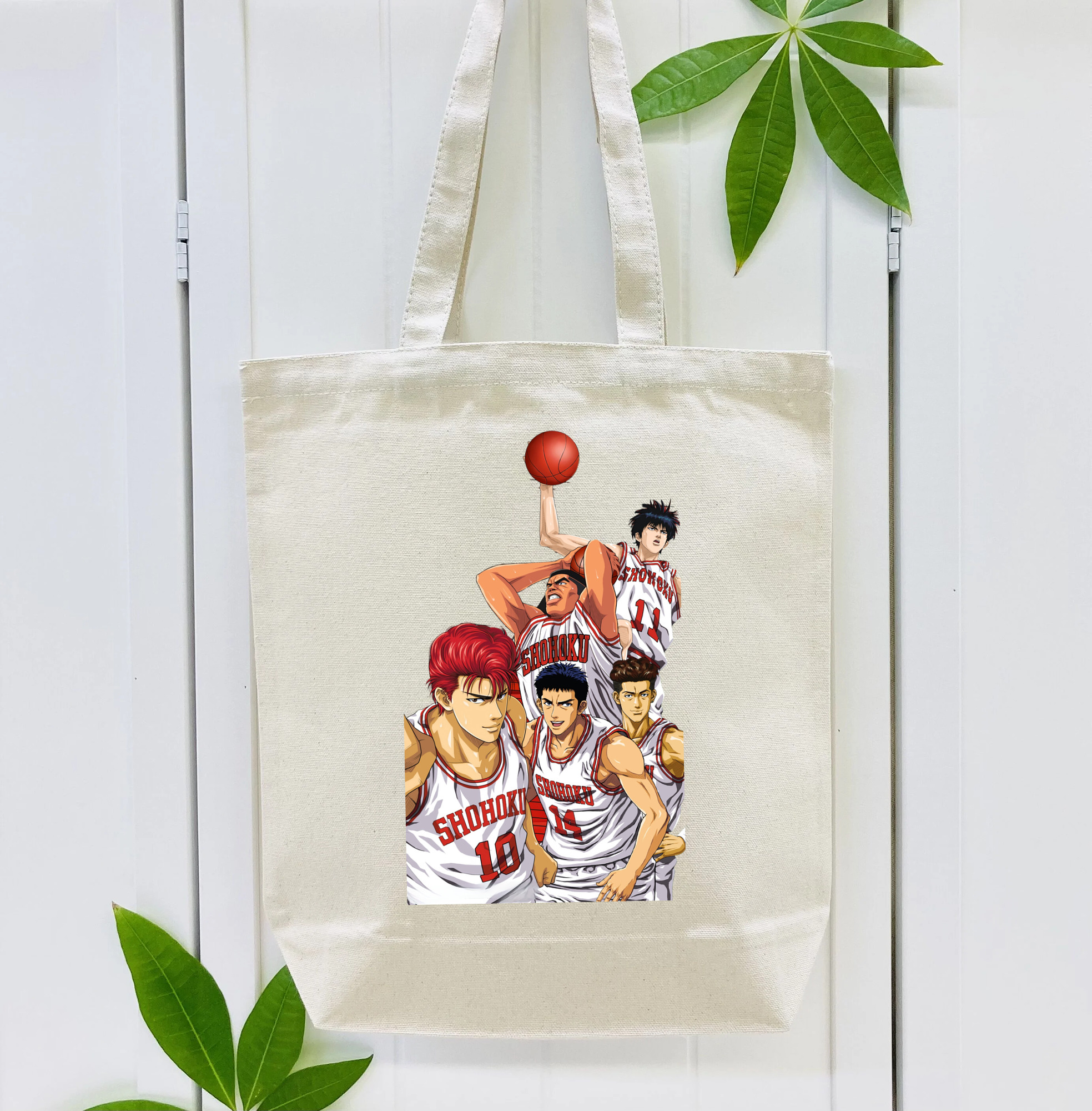 SLAM DUNK／スラムダンク 縦型キャンバス生地手提げバッグ　トートバッグ
