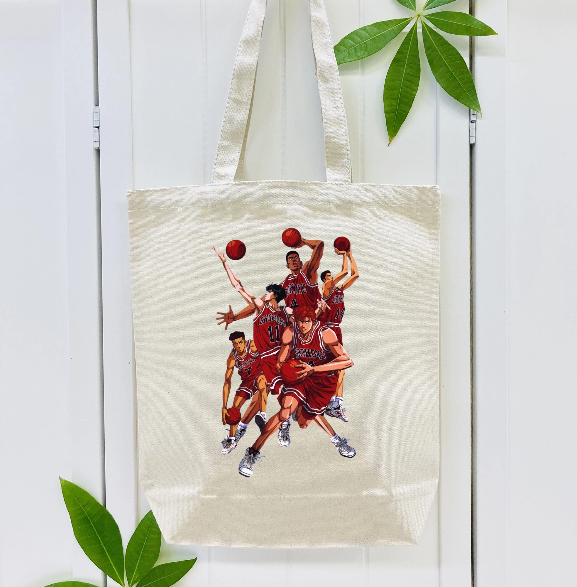 SLAM DUNK／スラムダンク 縦型キャンバス生地手提げバッグ　トートバッグ