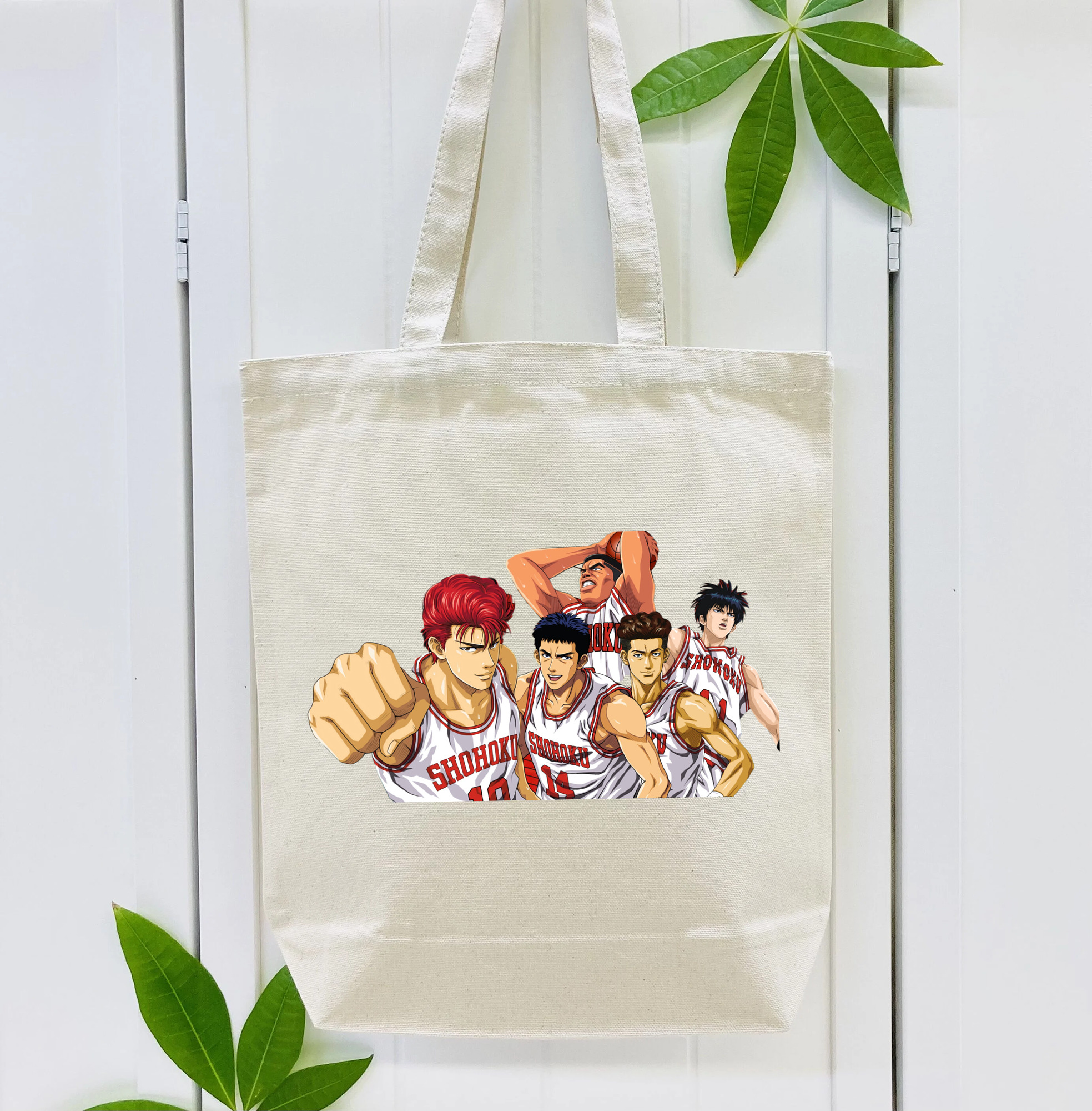 SLAM DUNK／スラムダンク 縦型キャンバス生地手提げバッグ　トートバッグ