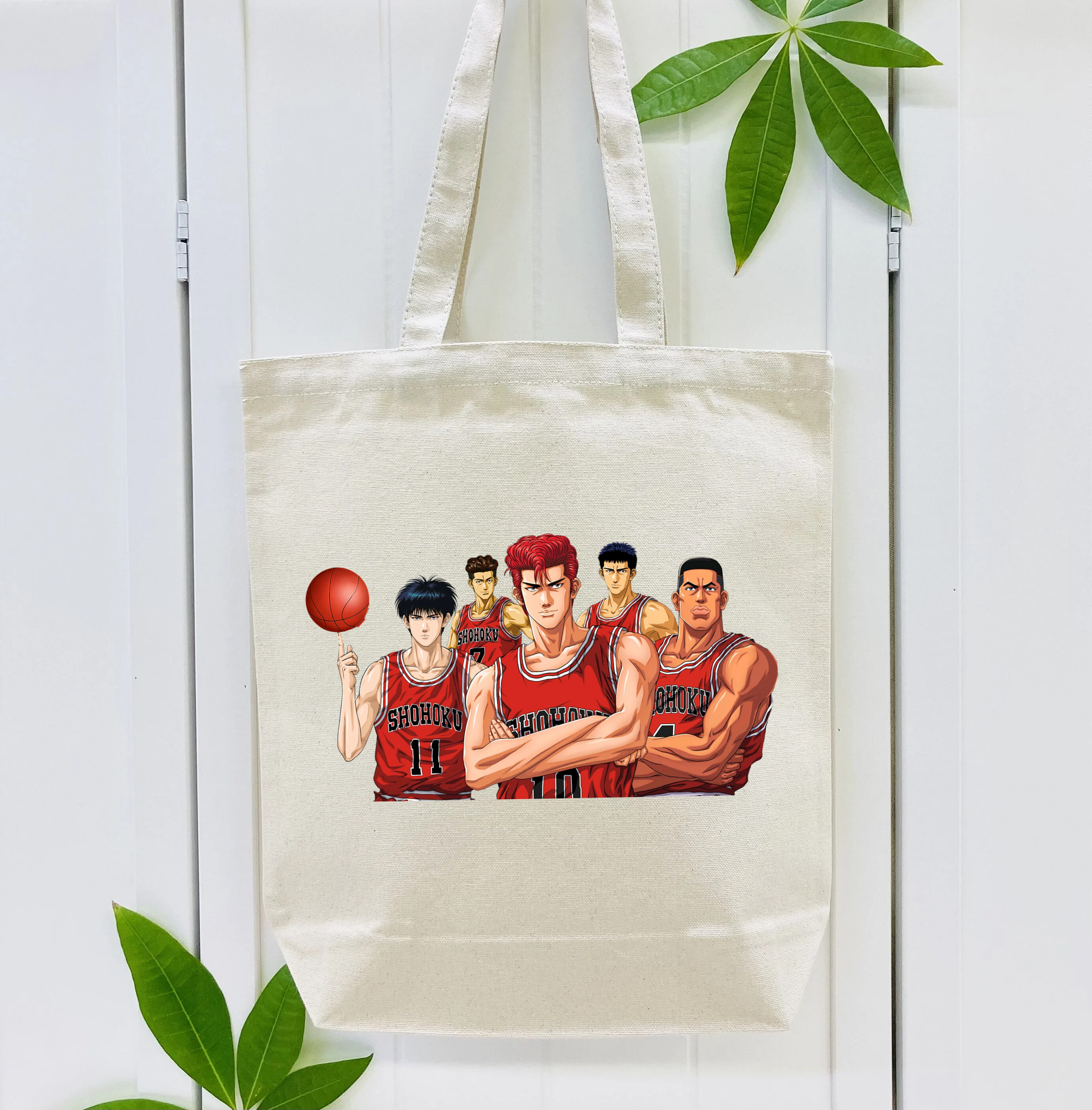 SLAM DUNK／スラムダンク 縦型キャンバス生地手提げバッグ　トートバッグ