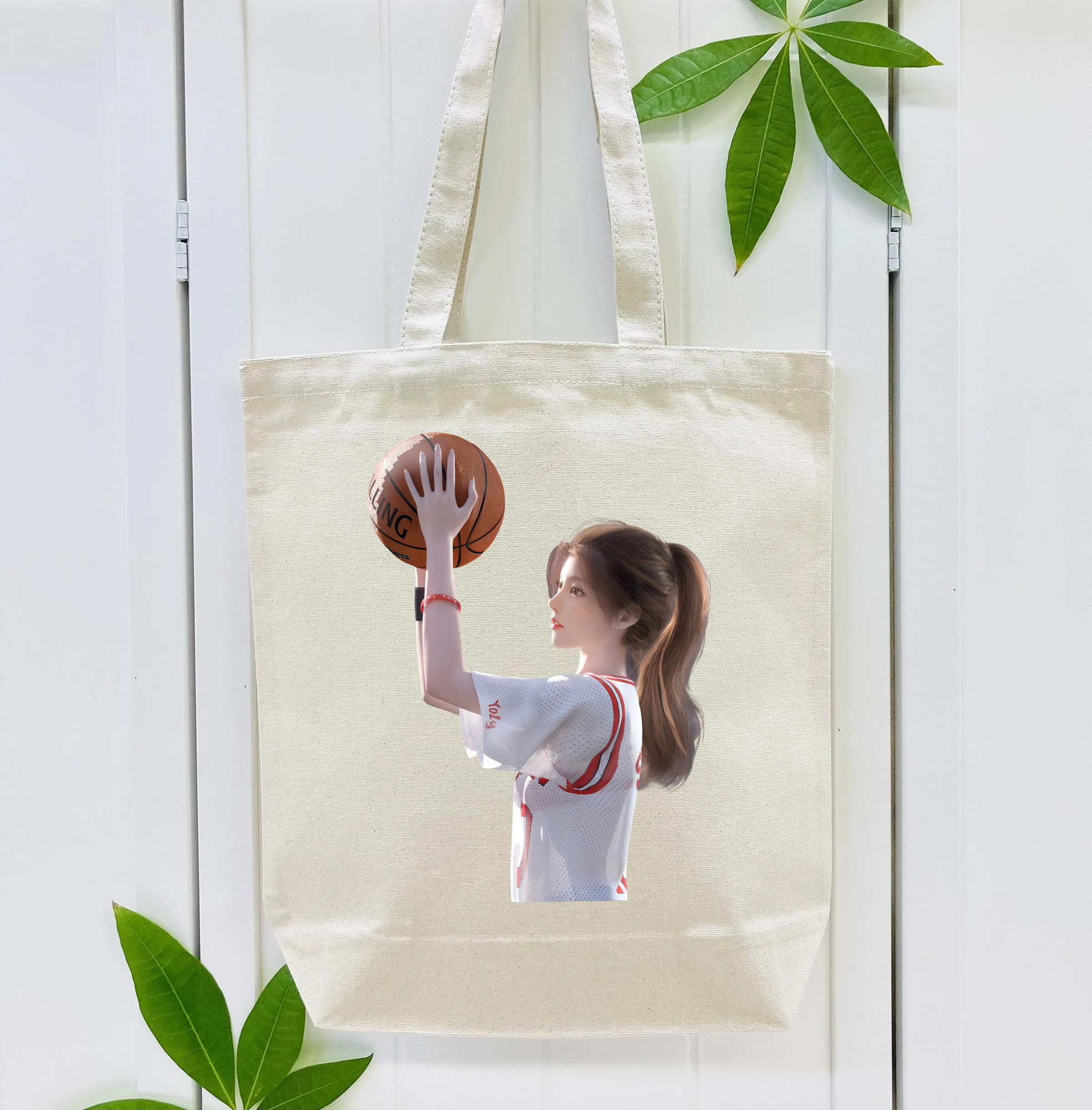 SLAM DUNK／スラムダンク 縦型キャンバス生地手提げバッグ　トートバッグ