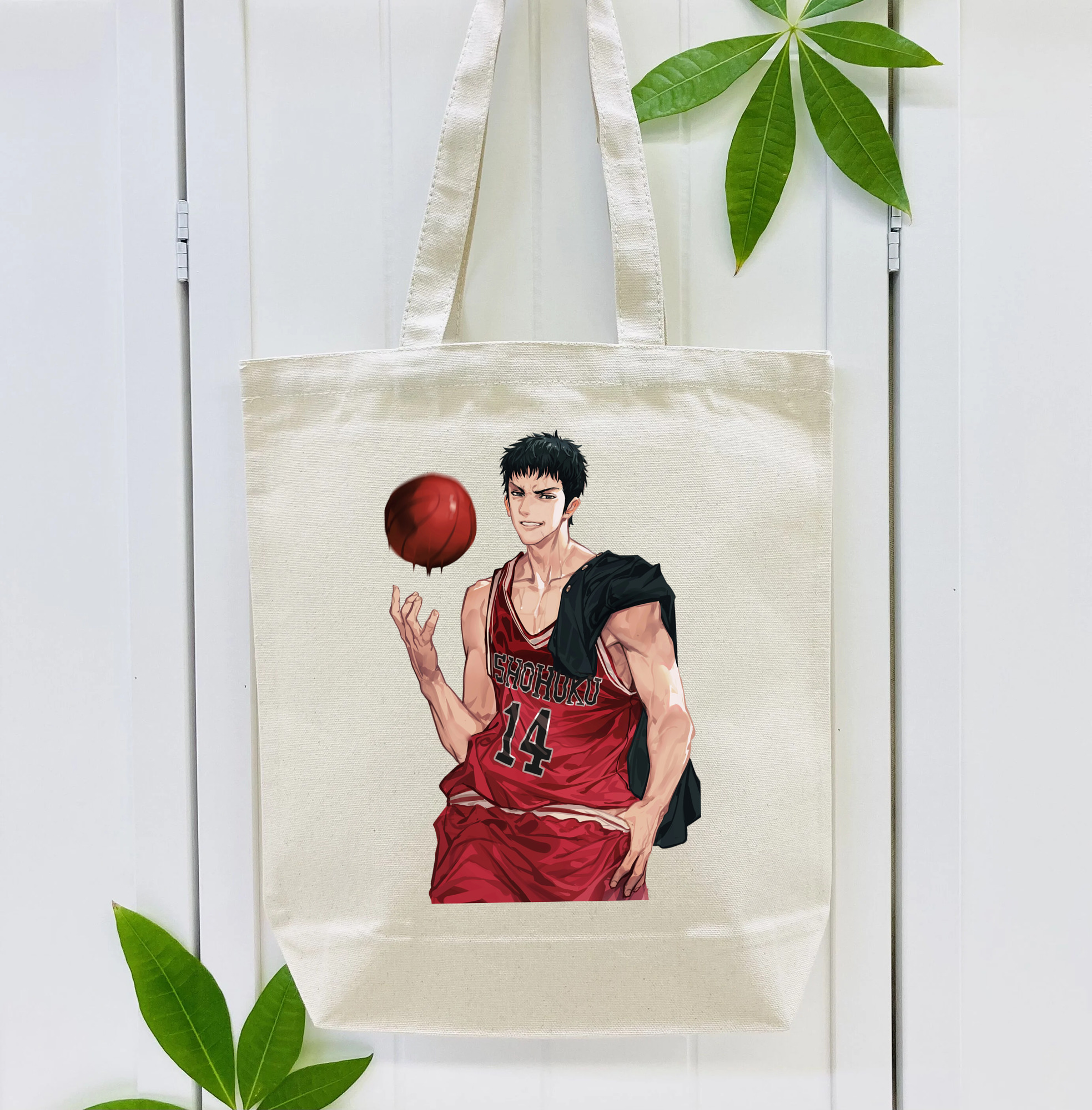 SLAM DUNK／スラムダンク 縦型キャンバス生地手提げバッグ　トートバッグ