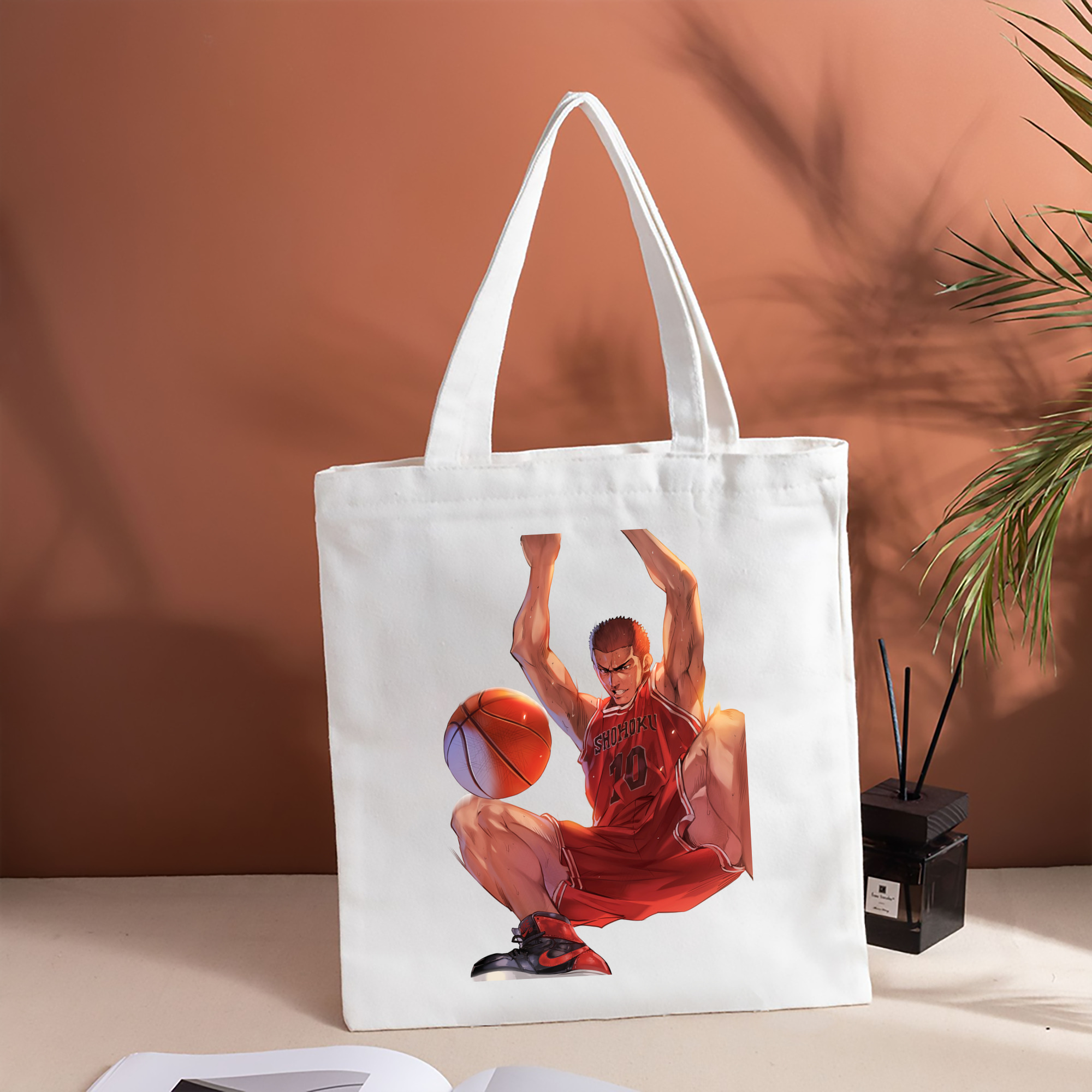 SLAM DUNK／スラムダンク 縦型キャンバス生地手提げバッグ　トートバッグ