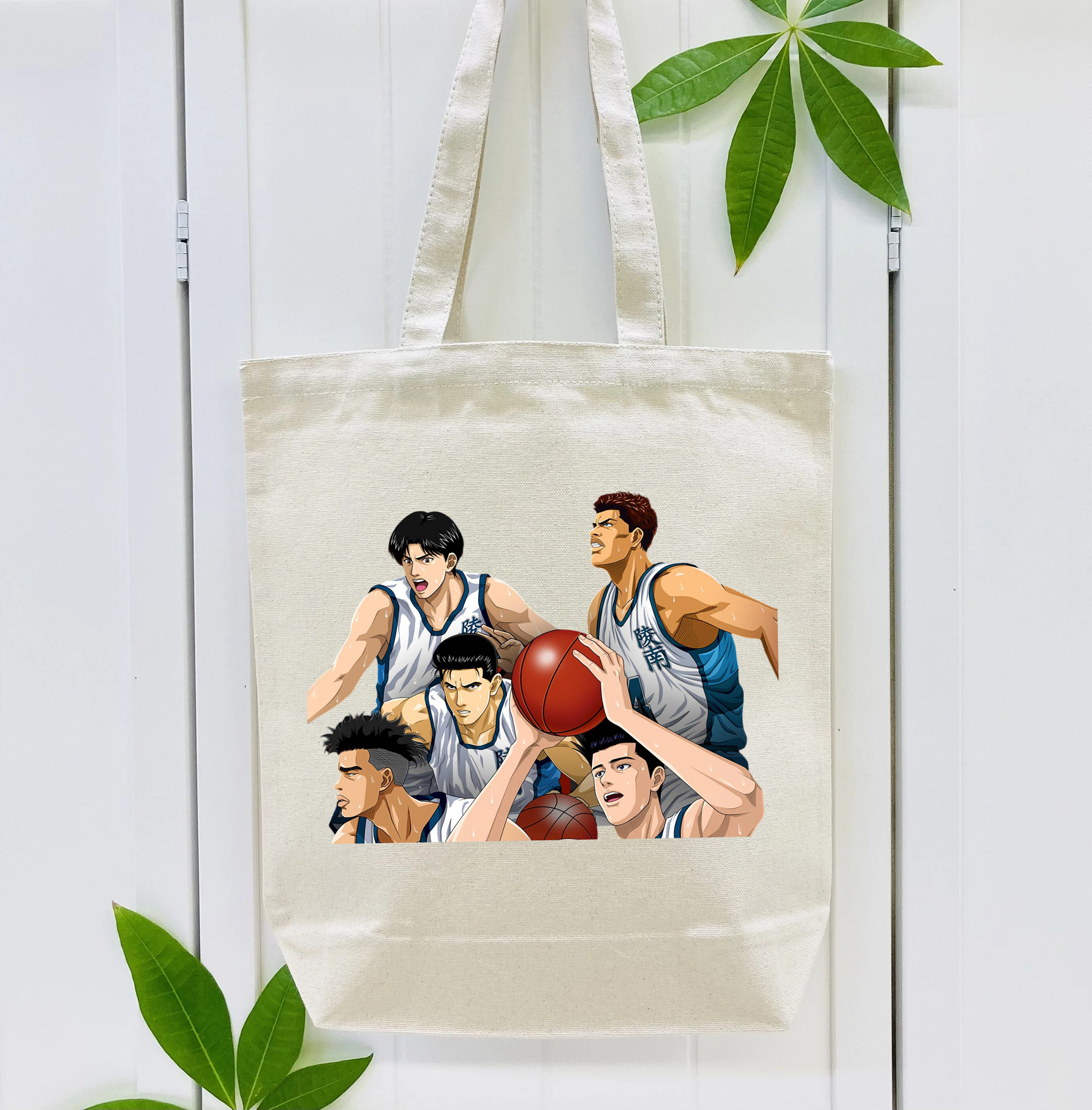SLAM DUNK／スラムダンク 縦型キャンバス生地手提げバッグ　トートバッグ