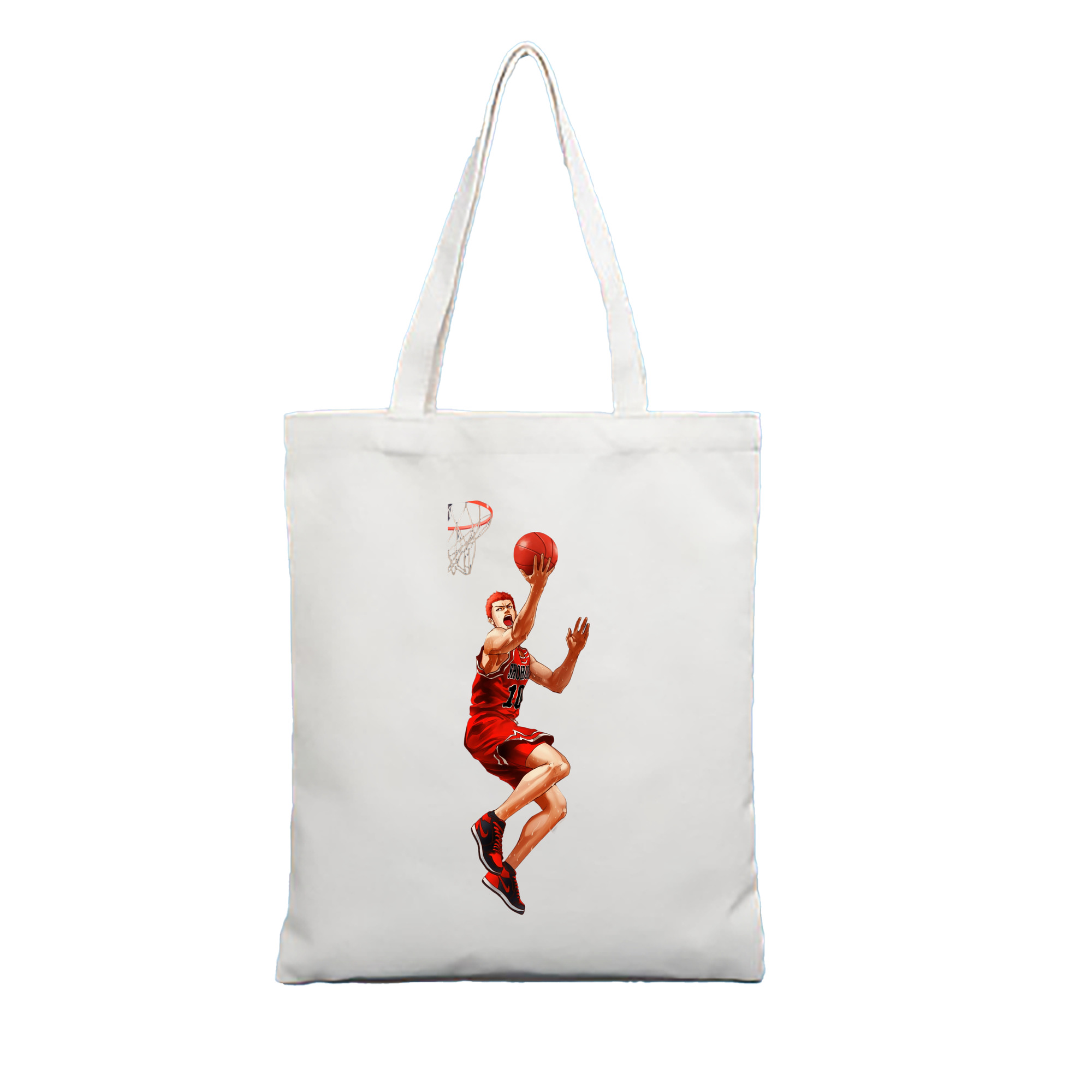 （画像用） SLAM DUNK／スラムダンク 縦型キャンバス生地手提げバッグ　トートバッグ