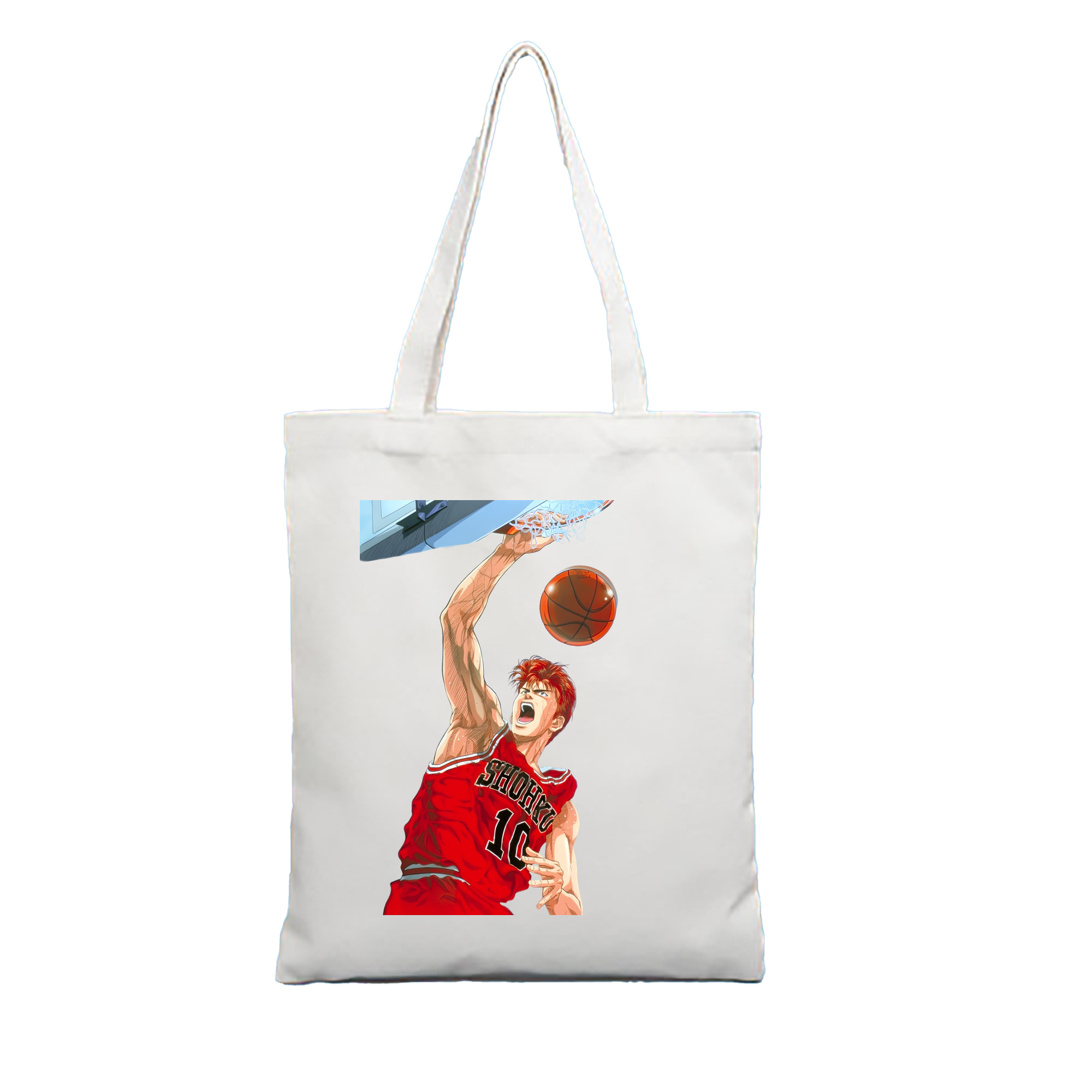 （画像用） SLAM DUNK／スラムダンク 縦型キャンバス生地手提げバッグ　トートバッグ