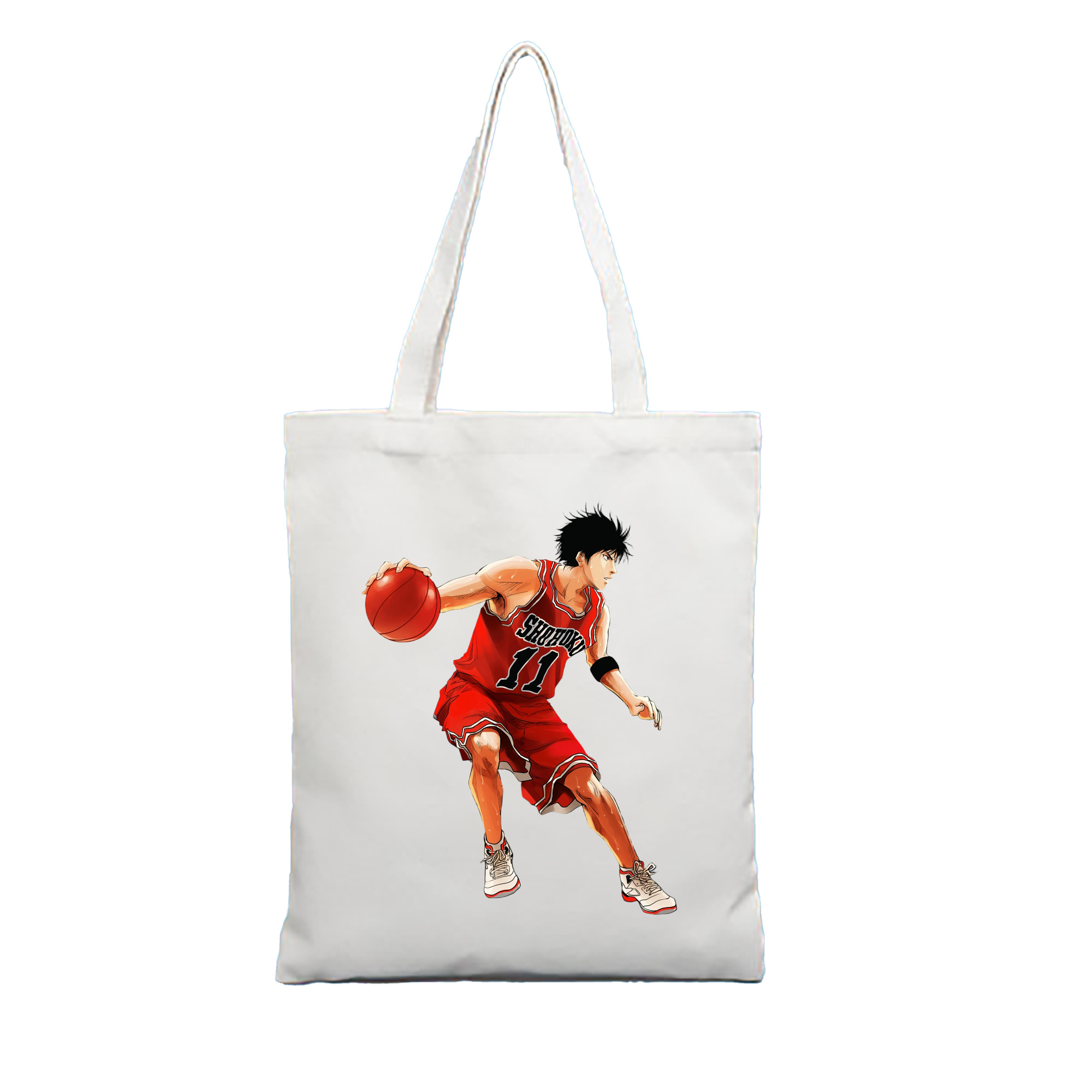 （画像用） SLAM DUNK／スラムダンク 縦型キャンバス生地手提げバッグ　トートバッグ