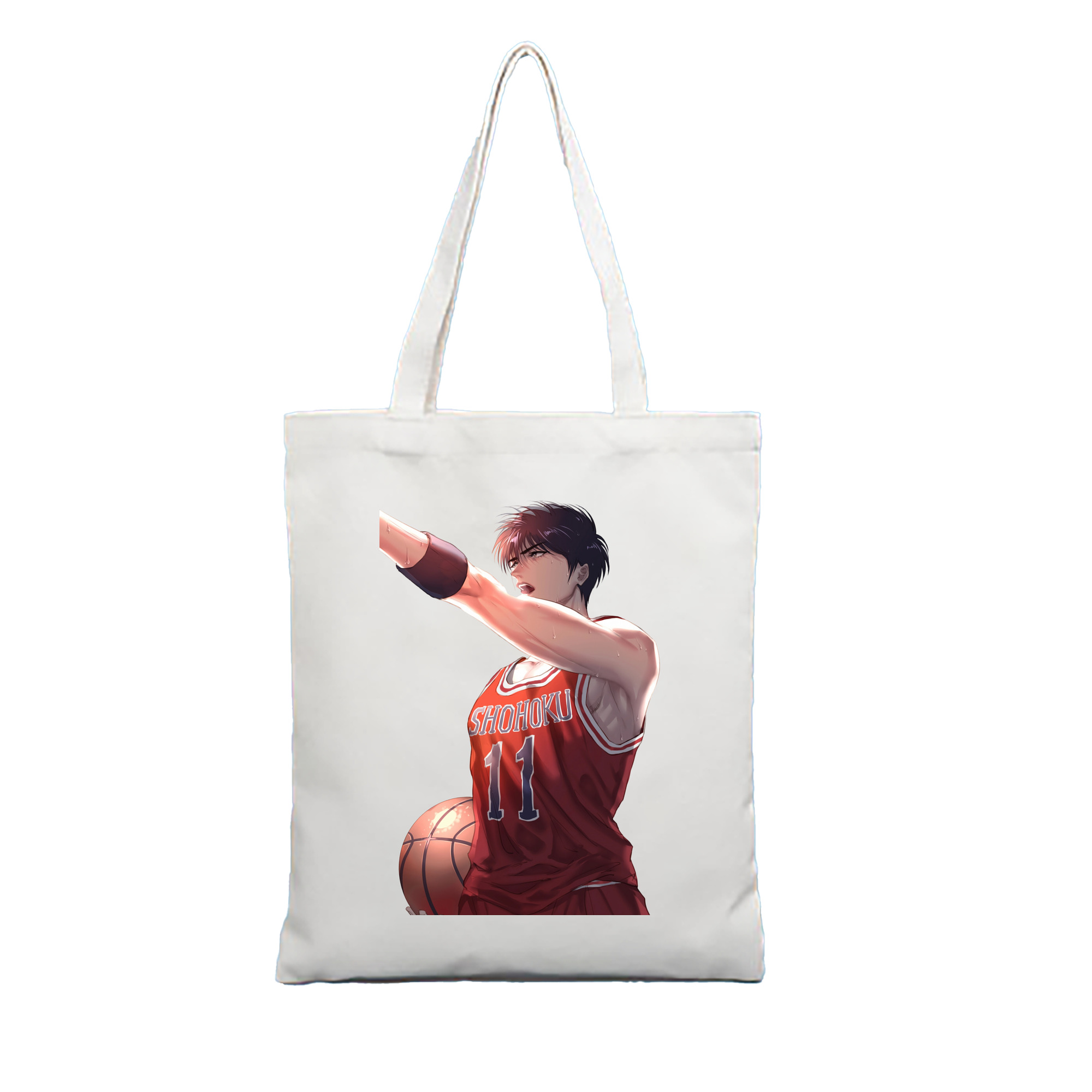 （画像用） SLAM DUNK／スラムダンク 縦型キャンバス生地手提げバッグ　トートバッグ