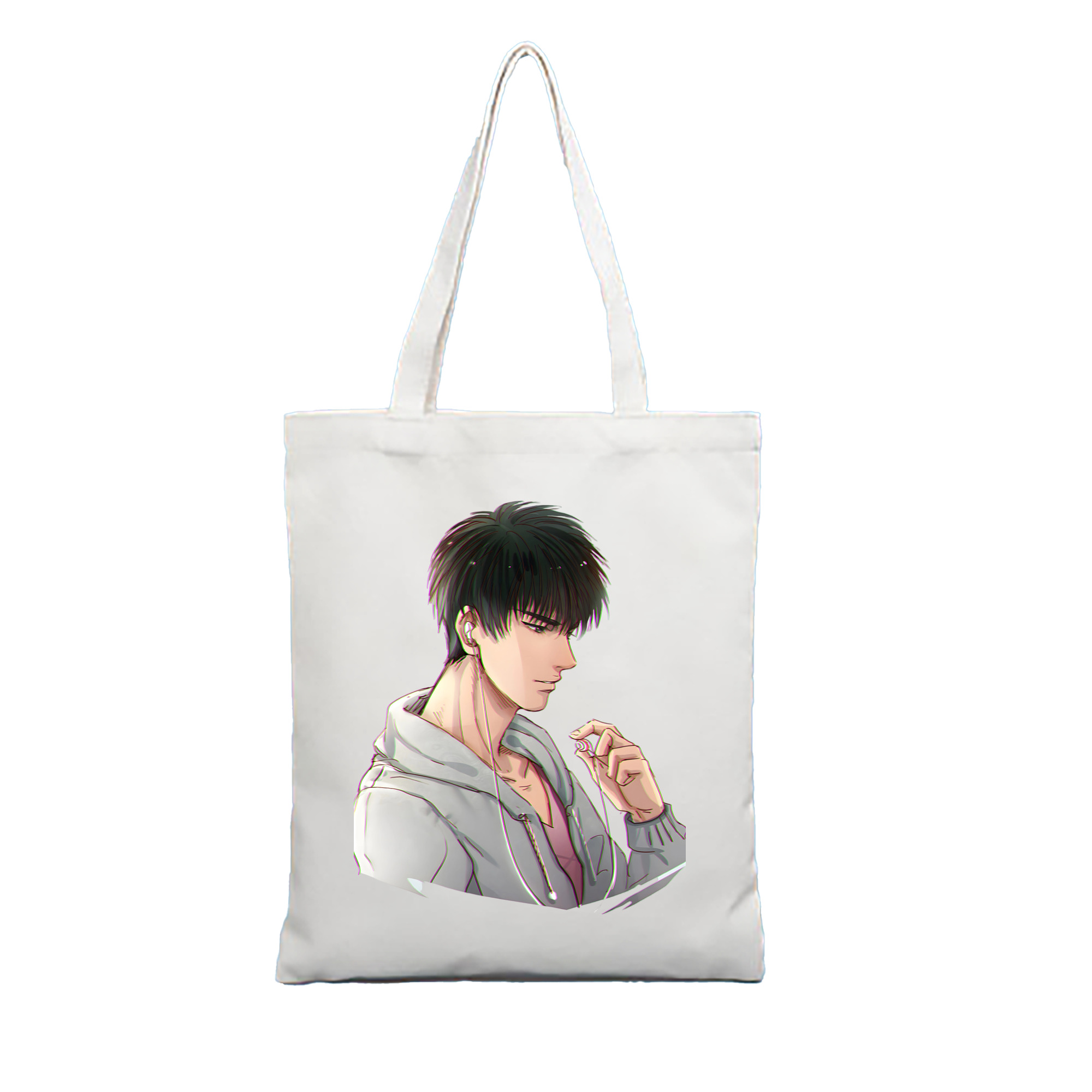 （画像用） SLAM DUNK／スラムダンク 縦型キャンバス生地手提げバッグ　トートバッグ