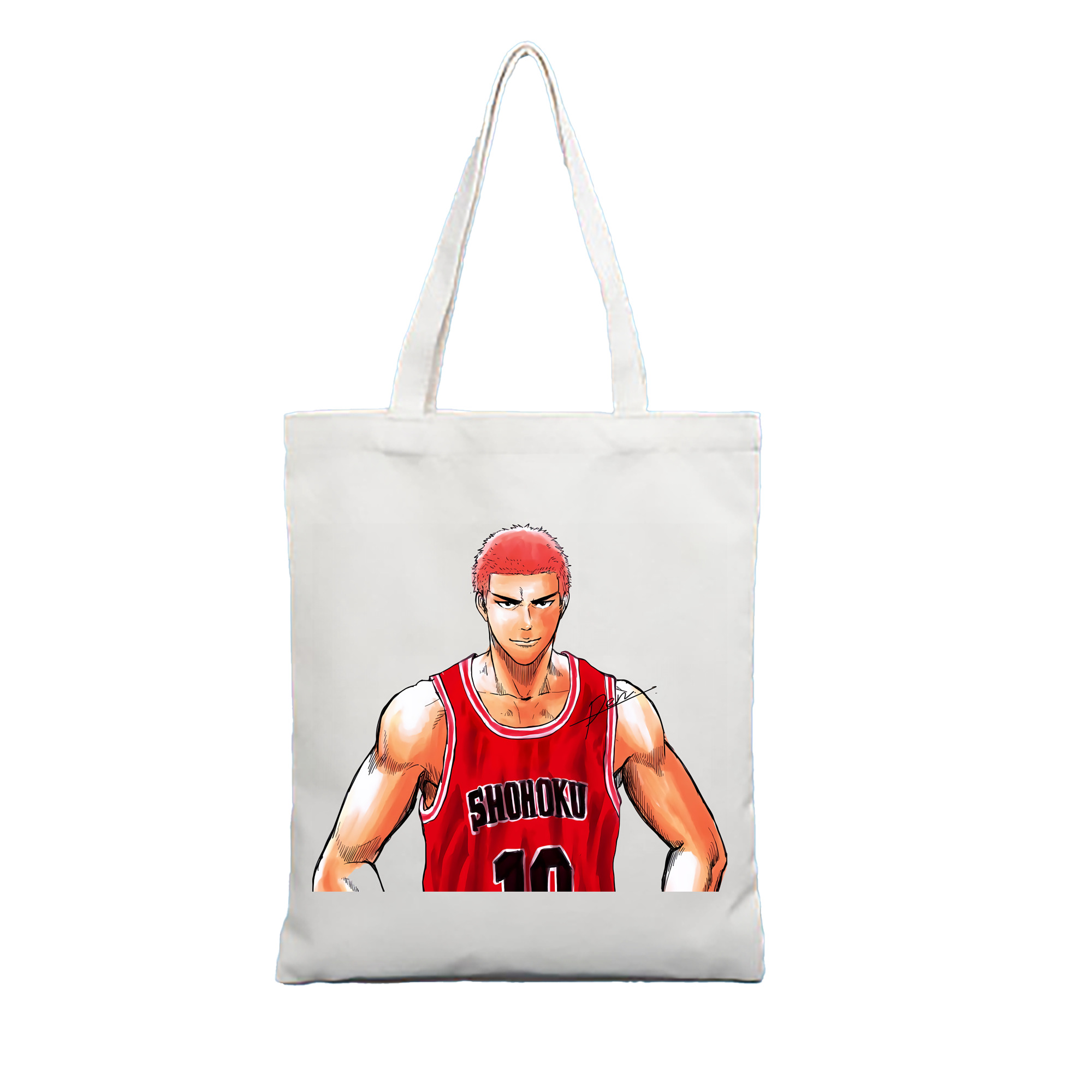 （画像用） SLAM DUNK／スラムダンク 縦型キャンバス生地手提げバッグ　トートバッグ