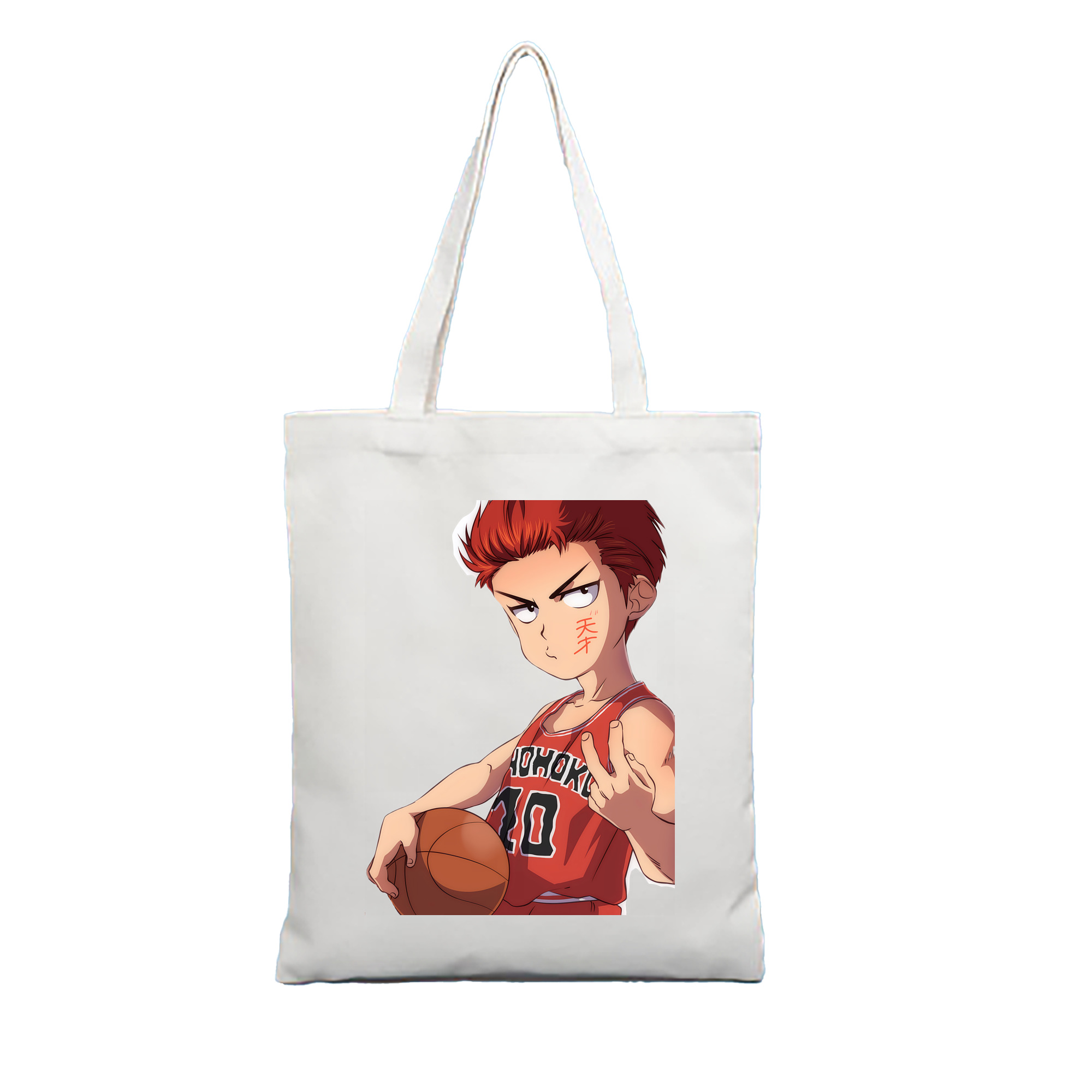 （画像用） SLAM DUNK／スラムダンク 縦型キャンバス生地手提げバッグ　トートバッグ