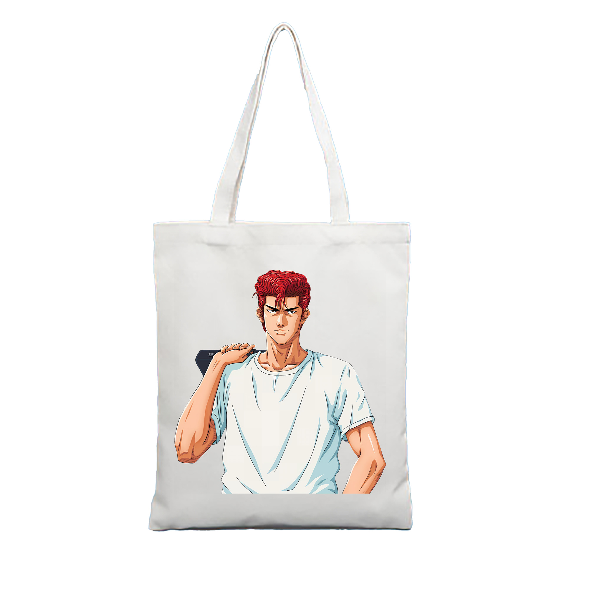 （画像用） SLAM DUNK／スラムダンク 縦型キャンバス生地手提げバッグ　トートバッグ