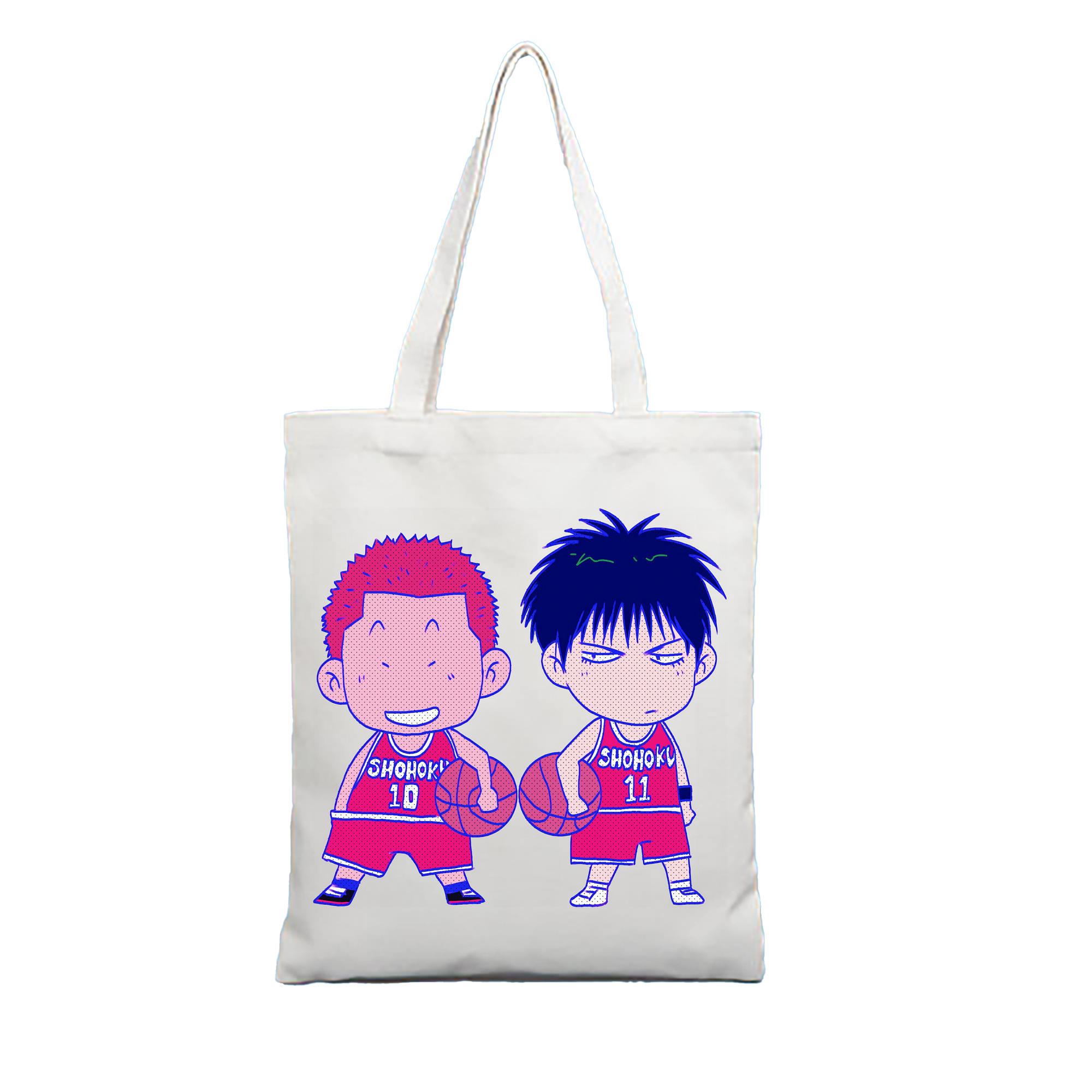 （画像用） SLAM DUNK／スラムダンク 縦型キャンバス生地手提げバッグ　トートバッグ