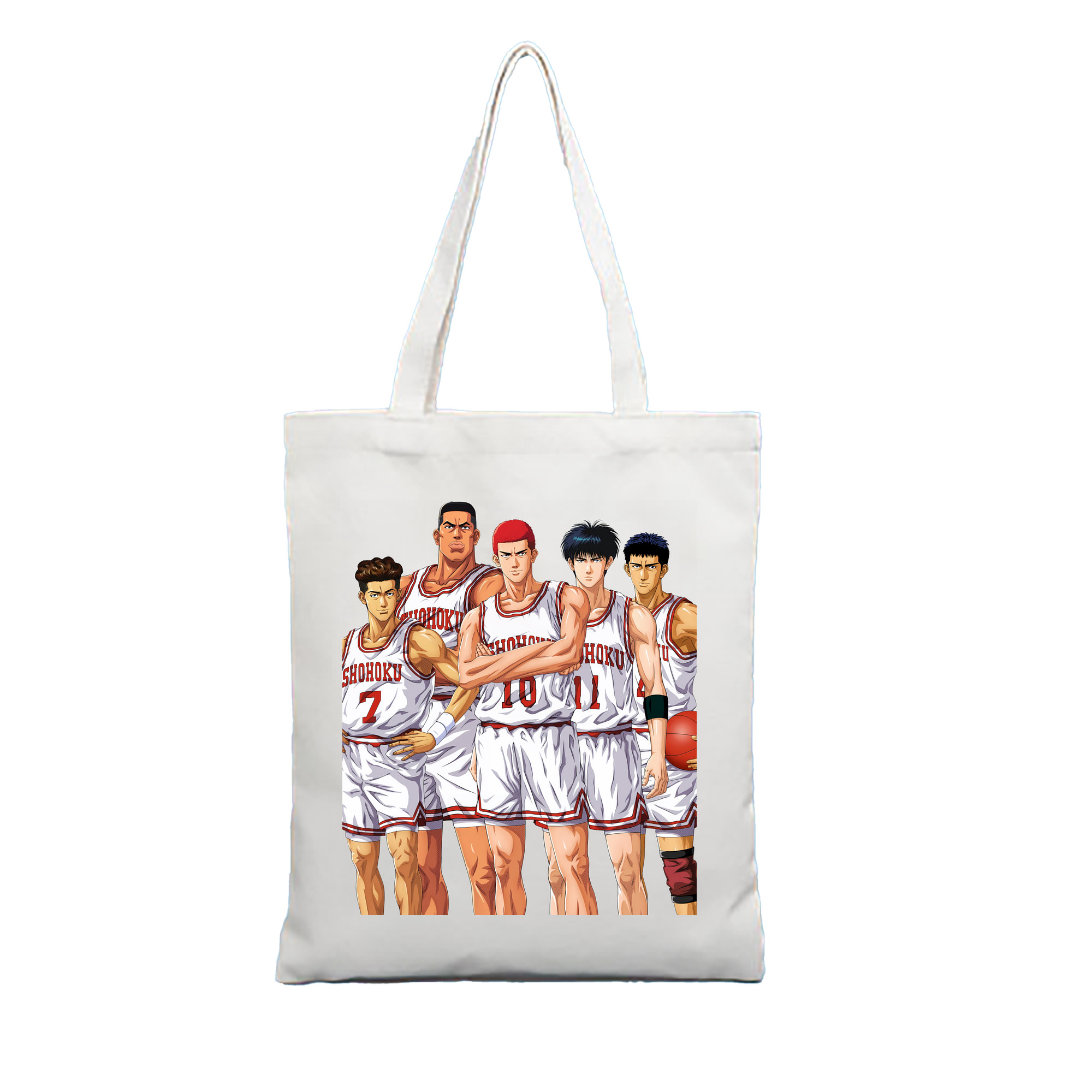 （画像用） SLAM DUNK／スラムダンク 縦型キャンバス生地手提げバッグ　トートバッグ