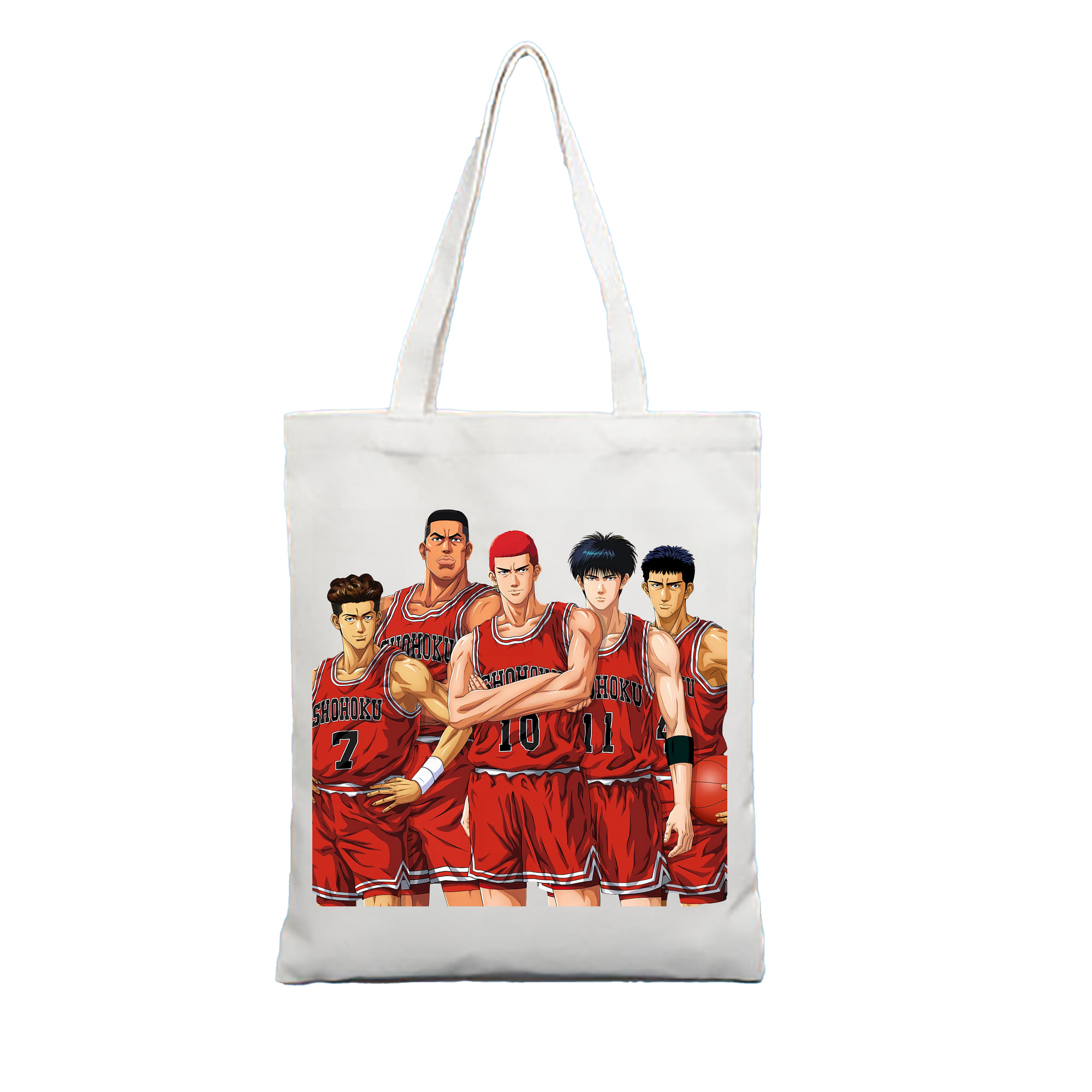 （画像用） SLAM DUNK／スラムダンク 縦型キャンバス生地手提げバッグ　トートバッグ