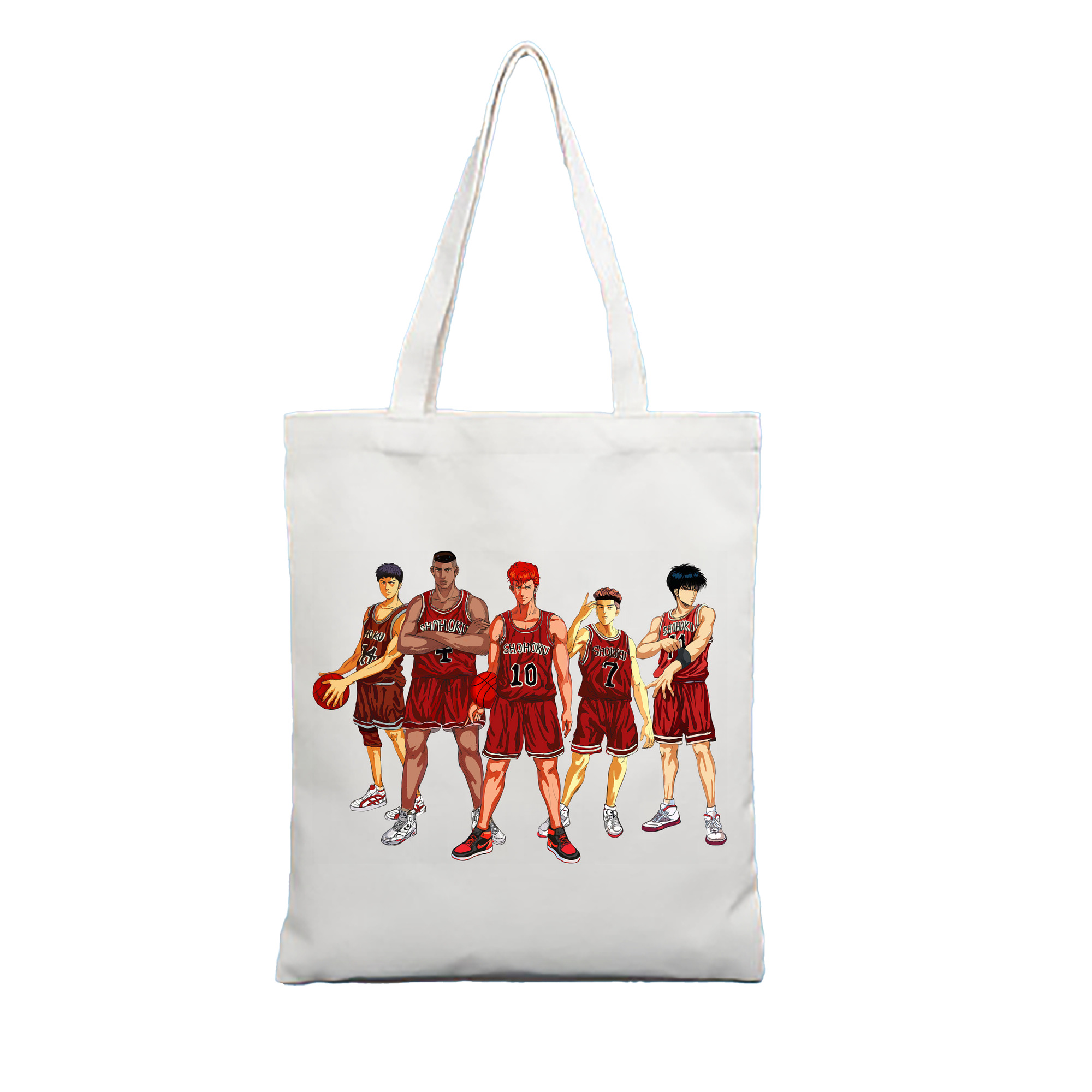 （画像用） SLAM DUNK／スラムダンク 縦型キャンバス生地手提げバッグ　トートバッグ