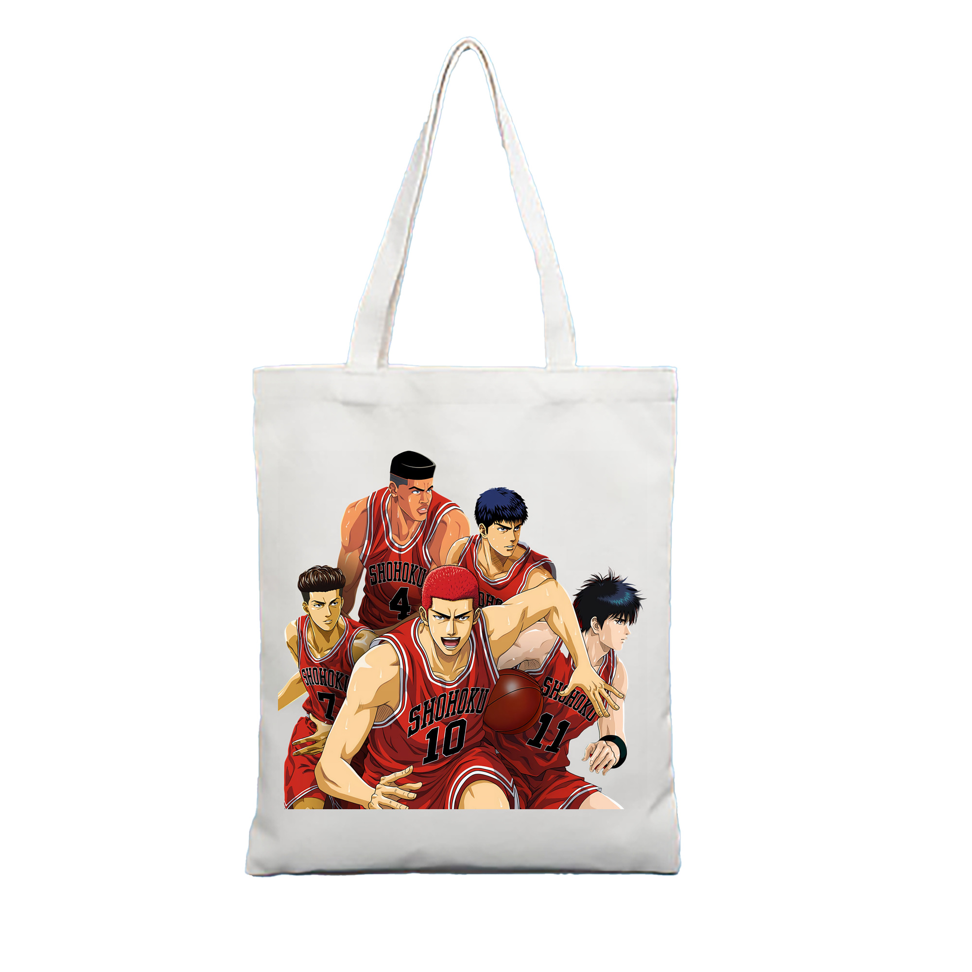 （画像用） SLAM DUNK／スラムダンク 縦型キャンバス生地手提げバッグ　トートバッグ