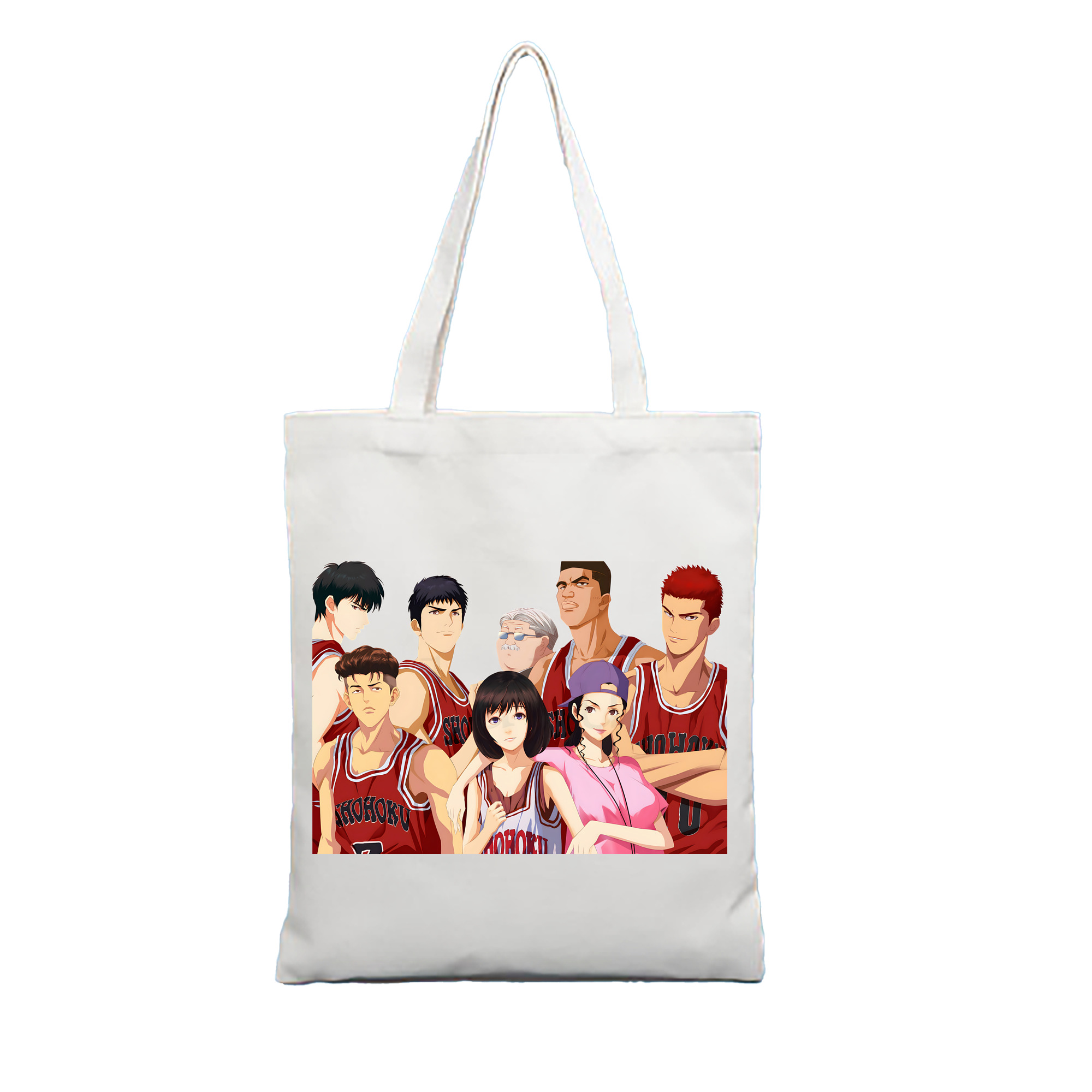 （画像用） SLAM DUNK／スラムダンク 縦型キャンバス生地手提げバッグ　トートバッグ