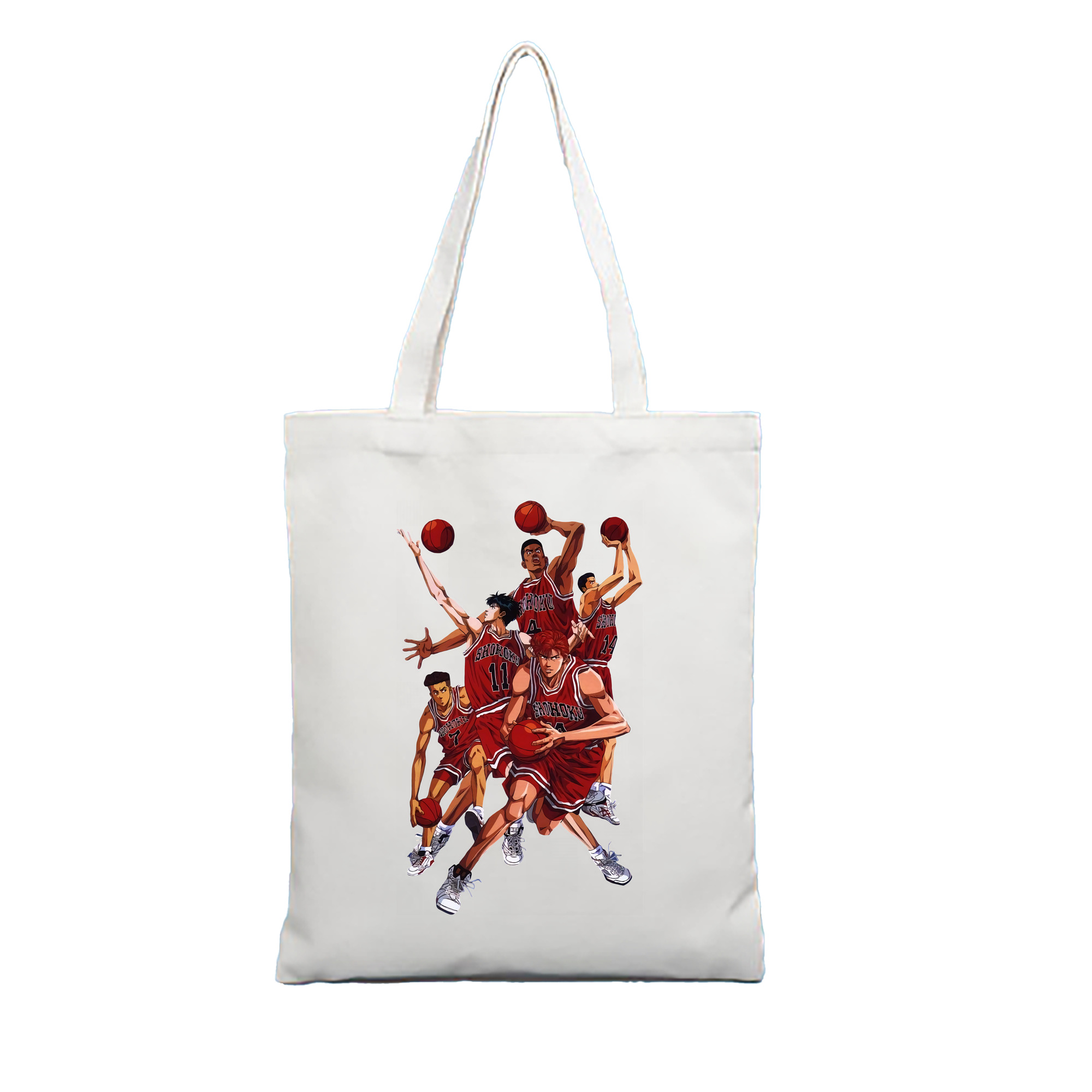 （画像用） SLAM DUNK／スラムダンク 縦型キャンバス生地手提げバッグ　トートバッグ