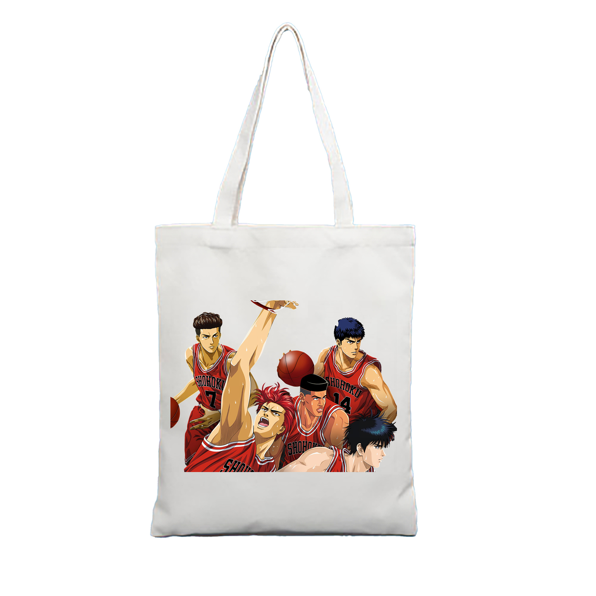（画像用） SLAM DUNK／スラムダンク 縦型キャンバス生地手提げバッグ　トートバッグ