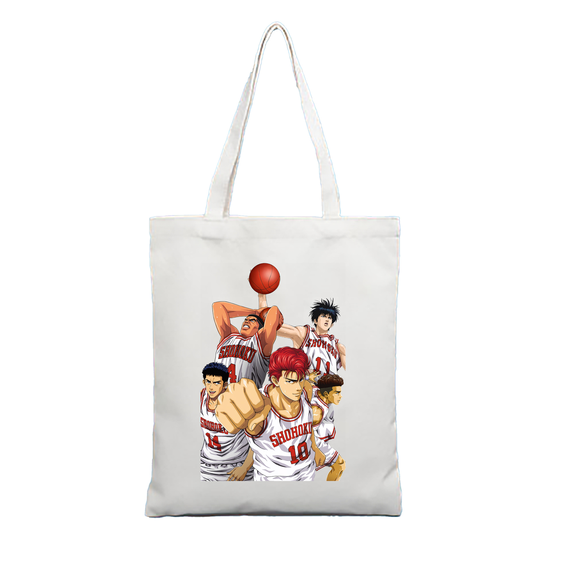 （画像用） SLAM DUNK／スラムダンク 縦型キャンバス生地手提げバッグ　トートバッグ