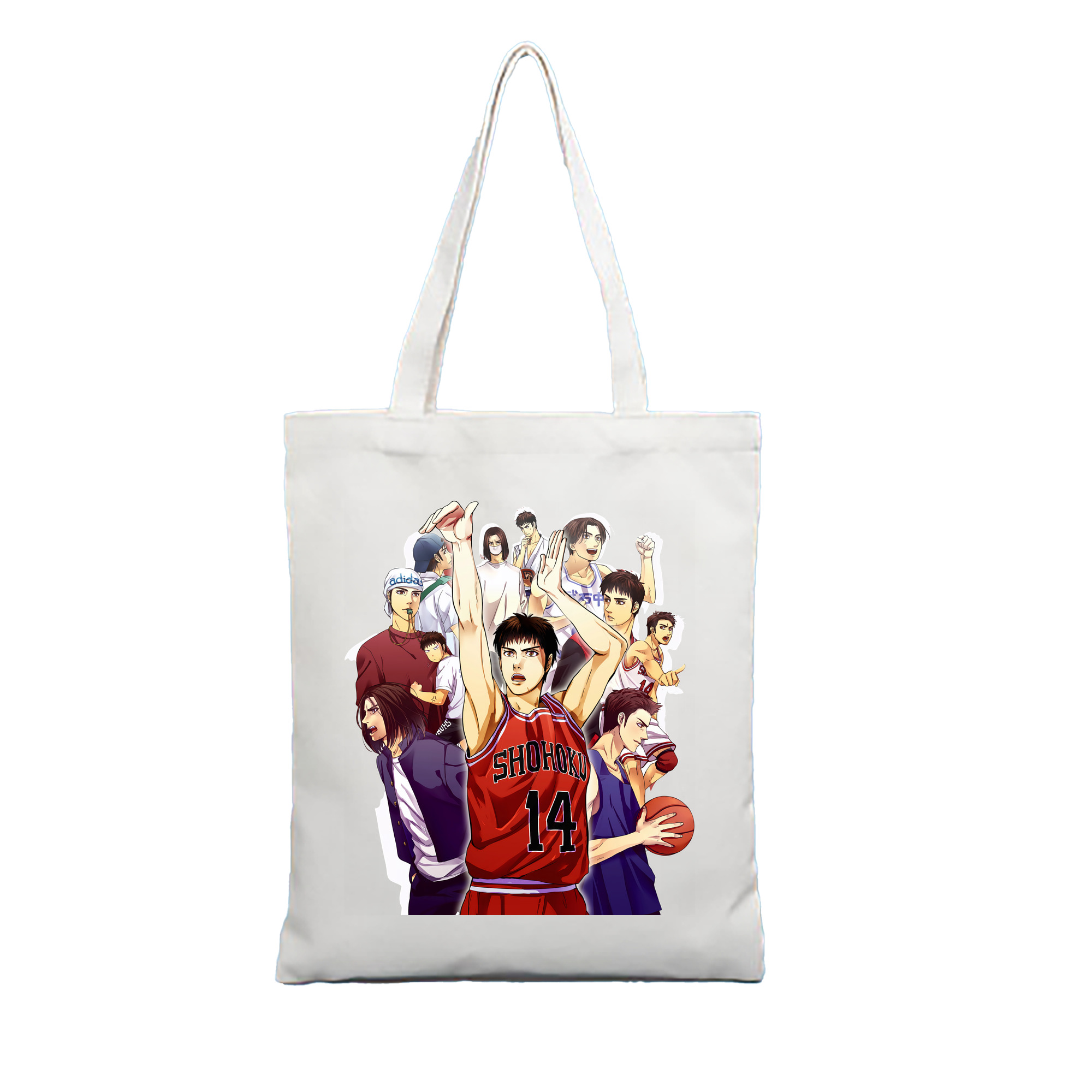 （画像用） SLAM DUNK／スラムダンク 縦型キャンバス生地手提げバッグ　トートバッグ
