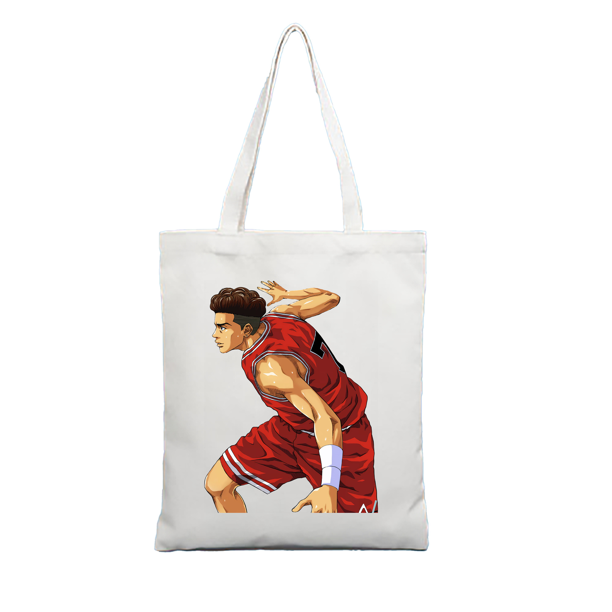 （画像用） SLAM DUNK／スラムダンク 縦型キャンバス生地手提げバッグ　トートバッグ