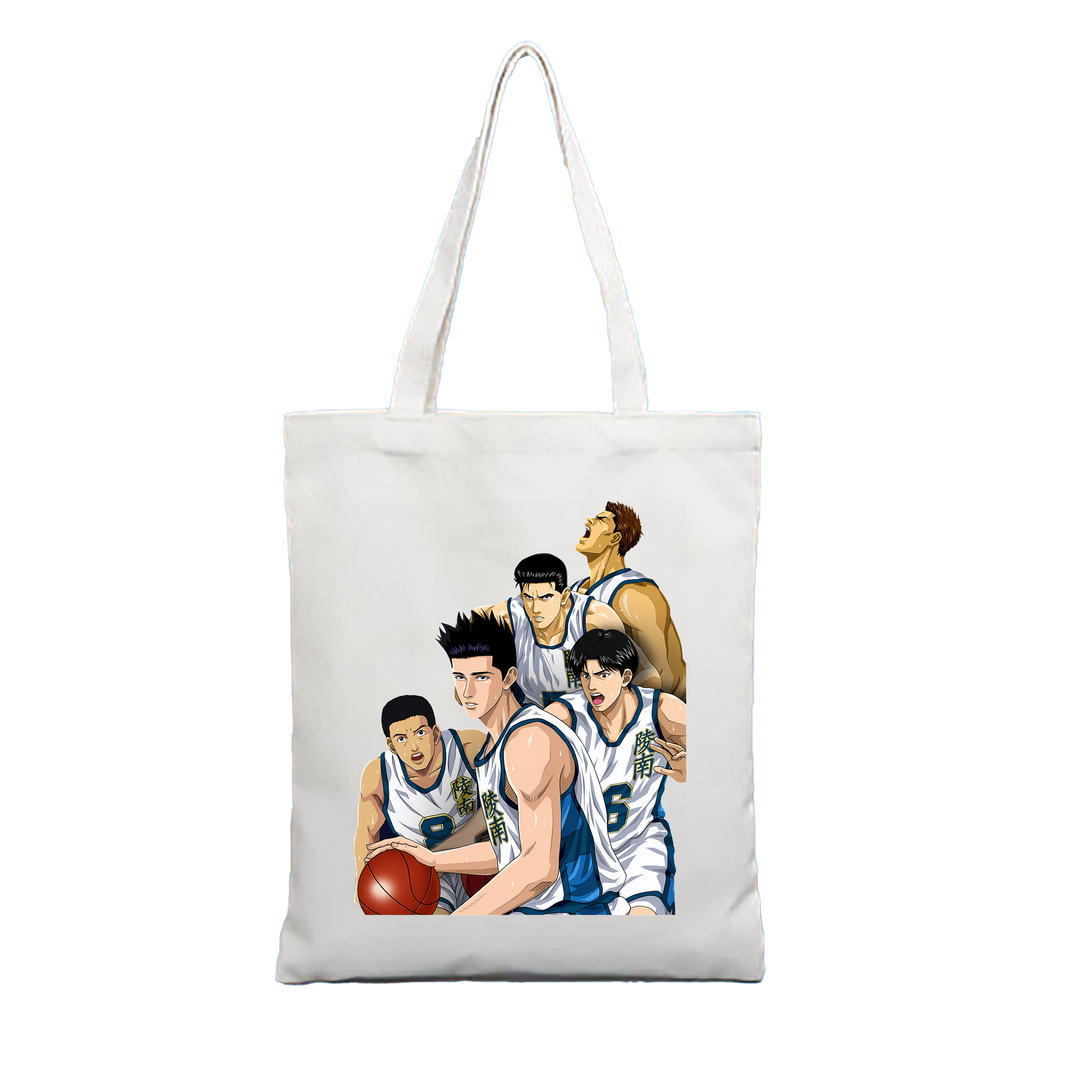 （画像用） SLAM DUNK／スラムダンク 縦型キャンバス生地手提げバッグ　トートバッグ