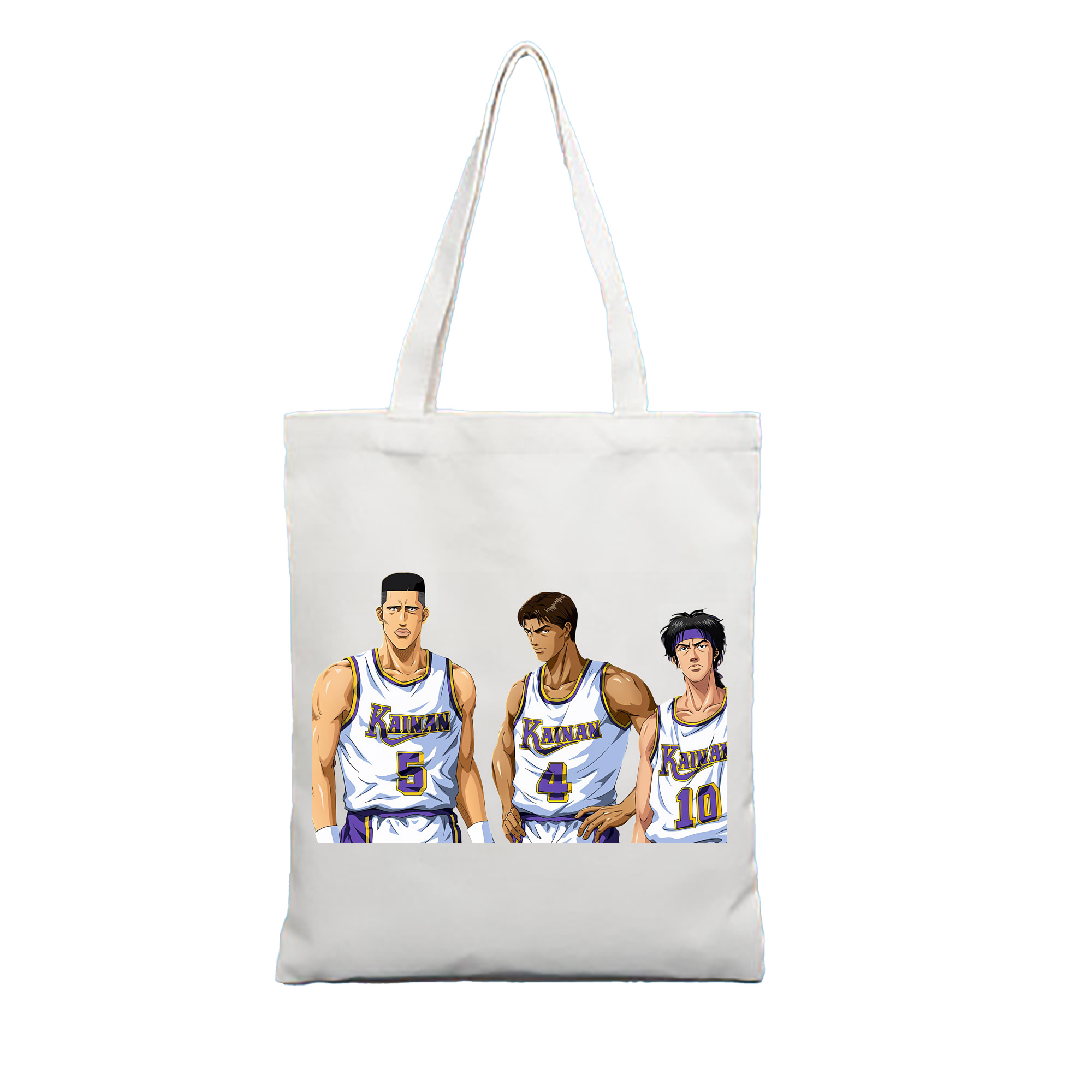 （画像用） SLAM DUNK／スラムダンク 縦型キャンバス生地手提げバッグ　トートバッグ