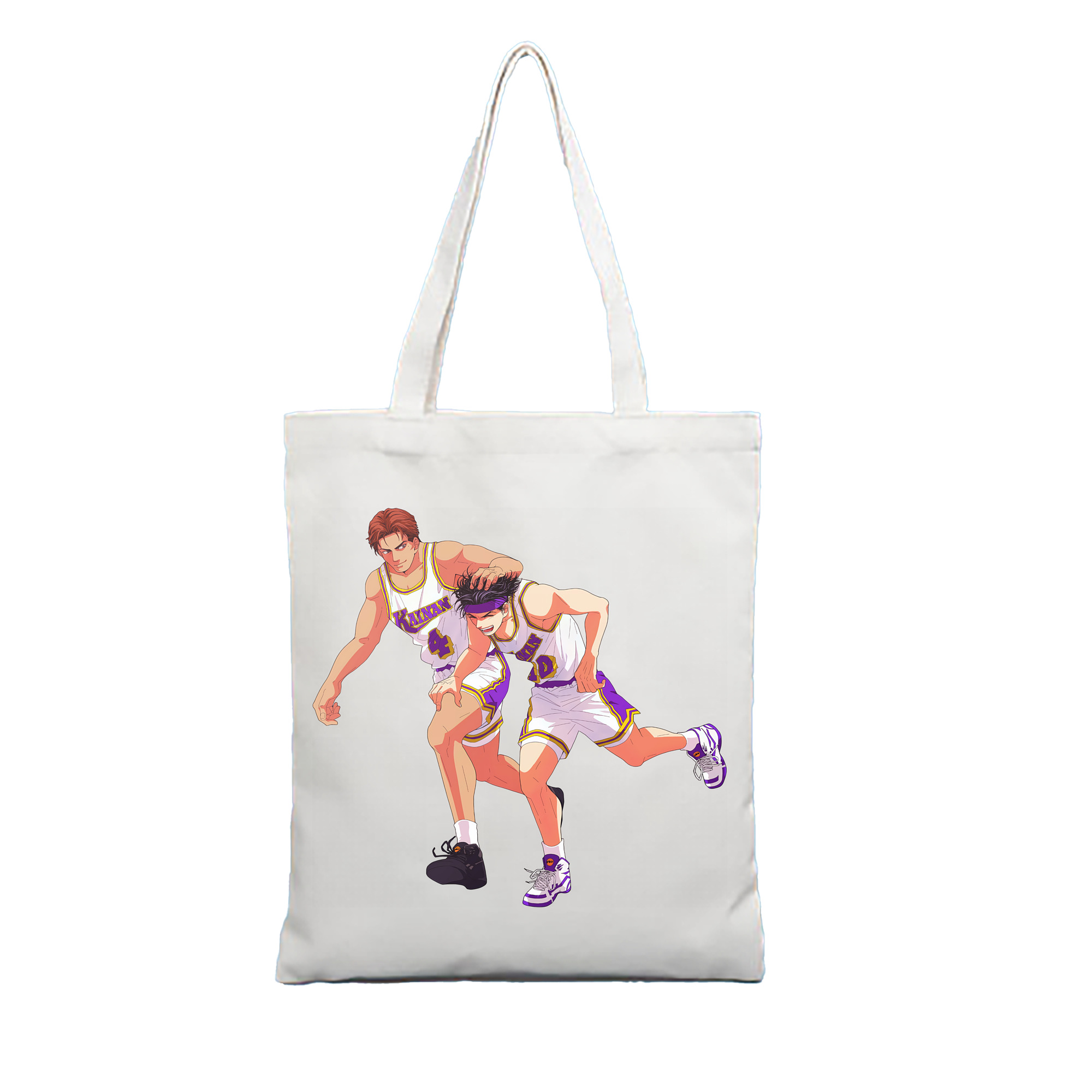 （画像用） SLAM DUNK／スラムダンク 縦型キャンバス生地手提げバッグ　トートバッグ