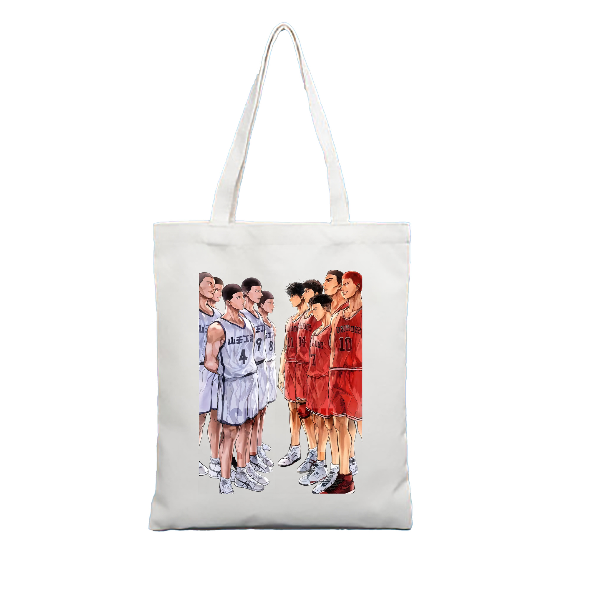（画像用） SLAM DUNK／スラムダンク 縦型キャンバス生地手提げバッグ　トートバッグ