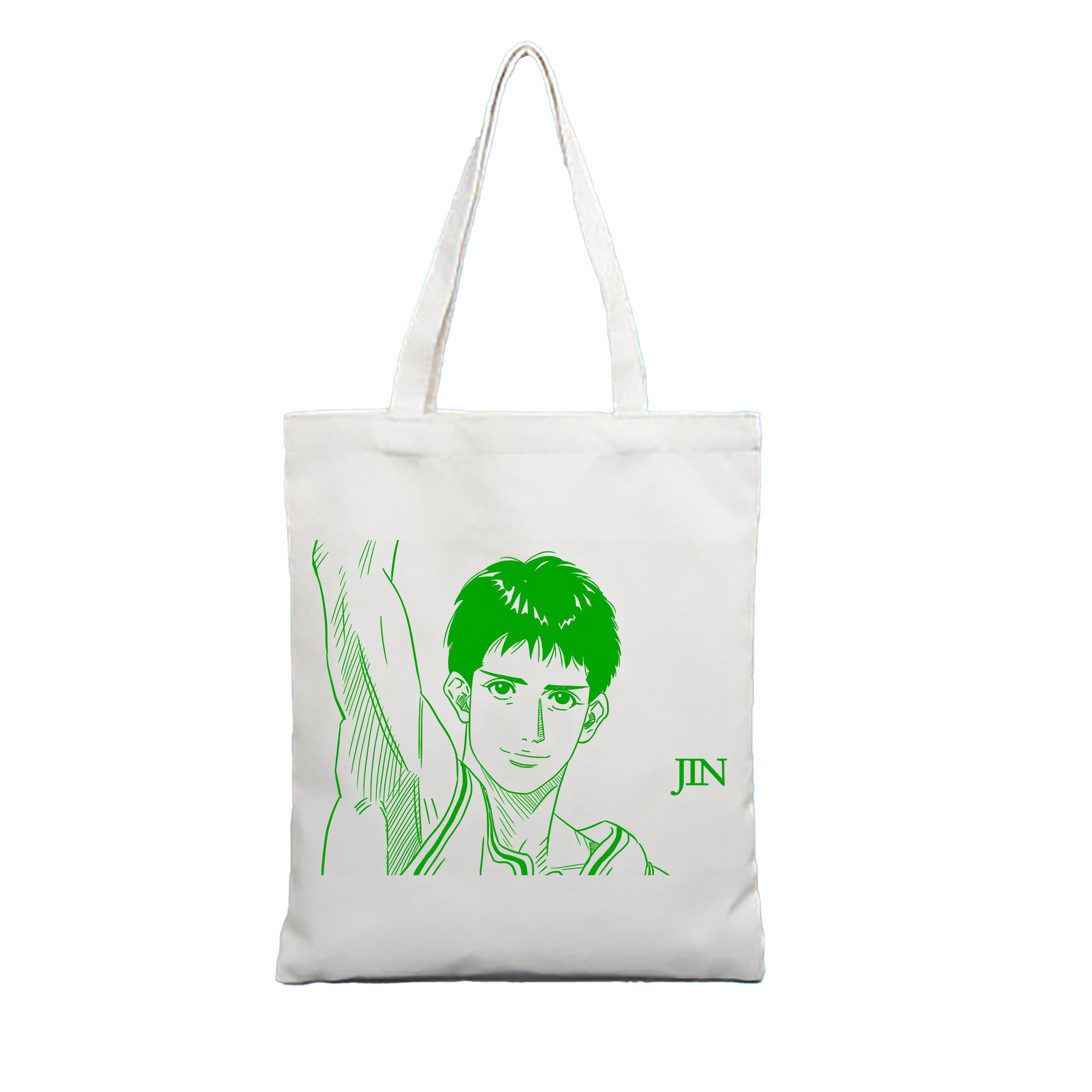 （画像用） SLAM DUNK／スラムダンク 縦型キャンバス生地手提げバッグ　トートバッグ