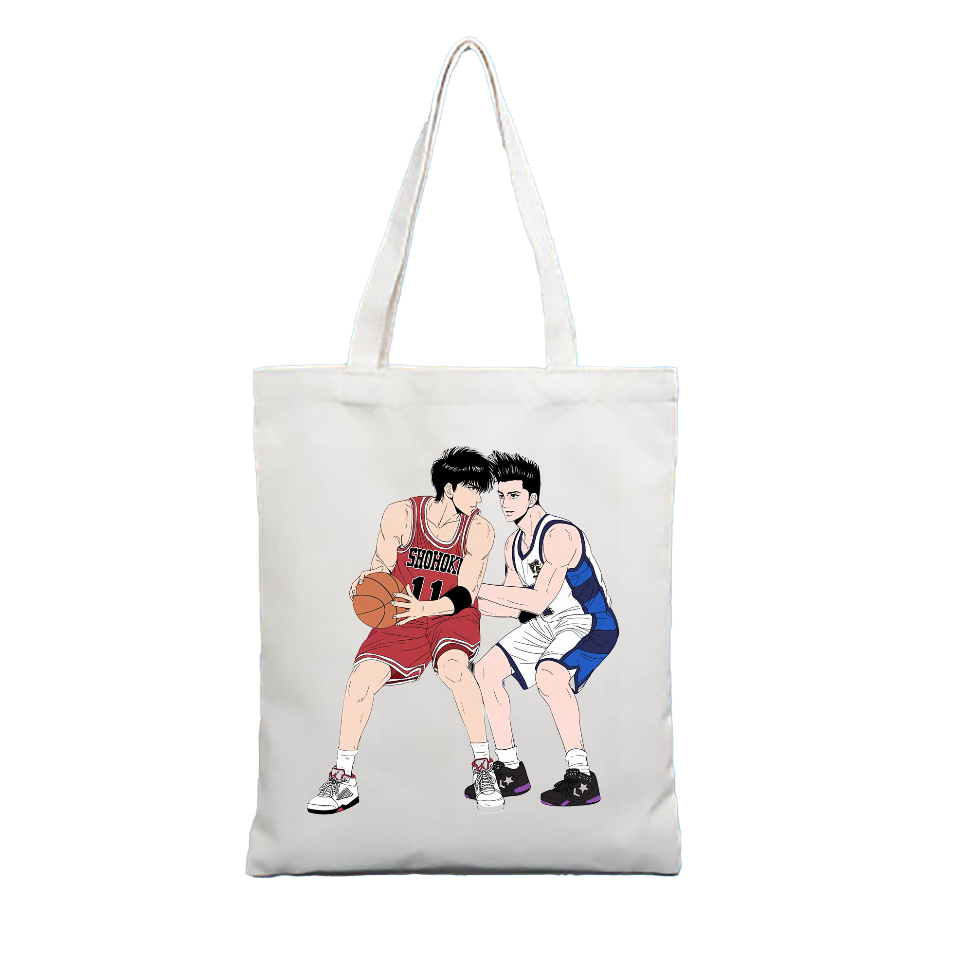 （画像用） SLAM DUNK／スラムダンク 縦型キャンバス生地手提げバッグ　トートバッグ