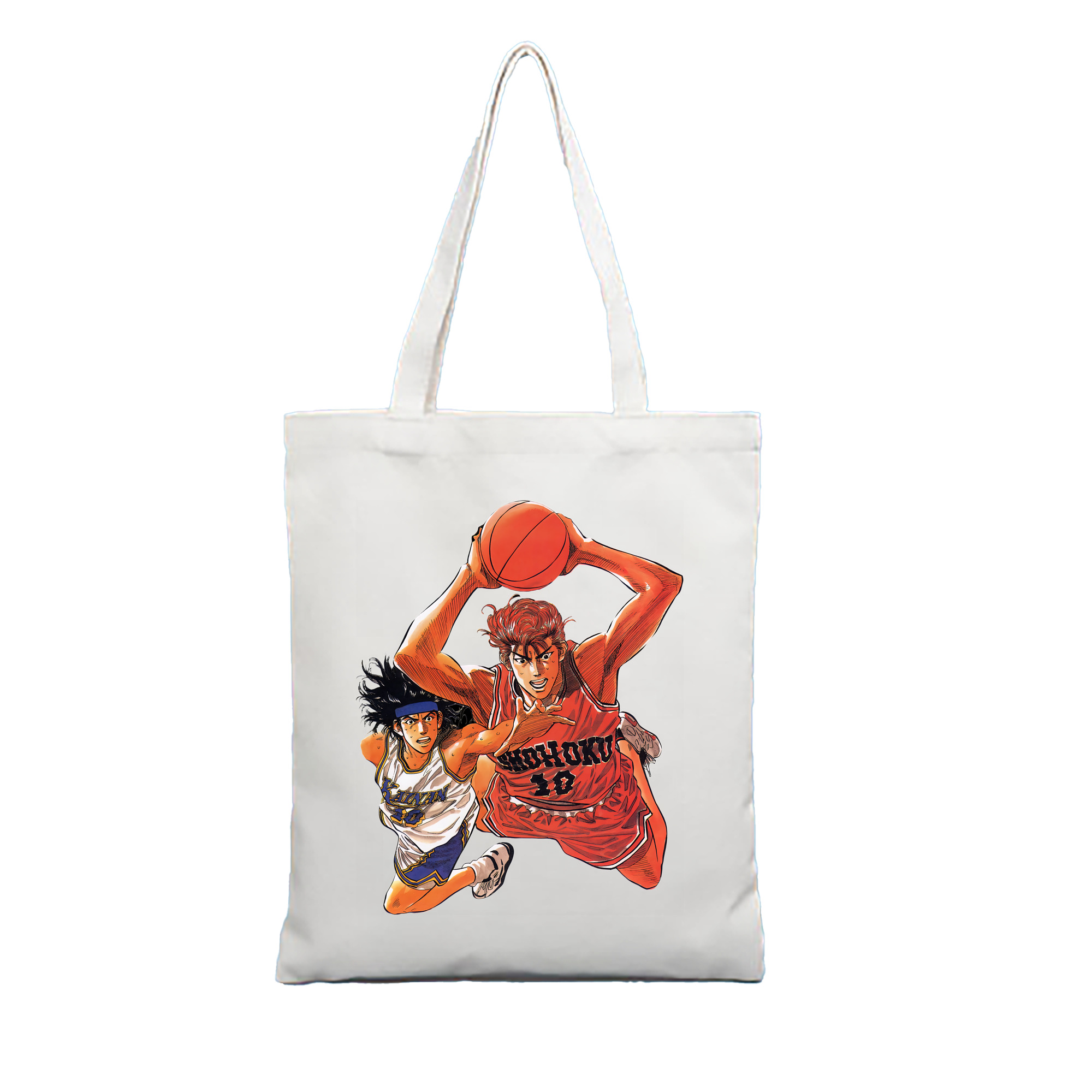 （画像用） SLAM DUNK／スラムダンク 縦型キャンバス生地手提げバッグ　トートバッグ