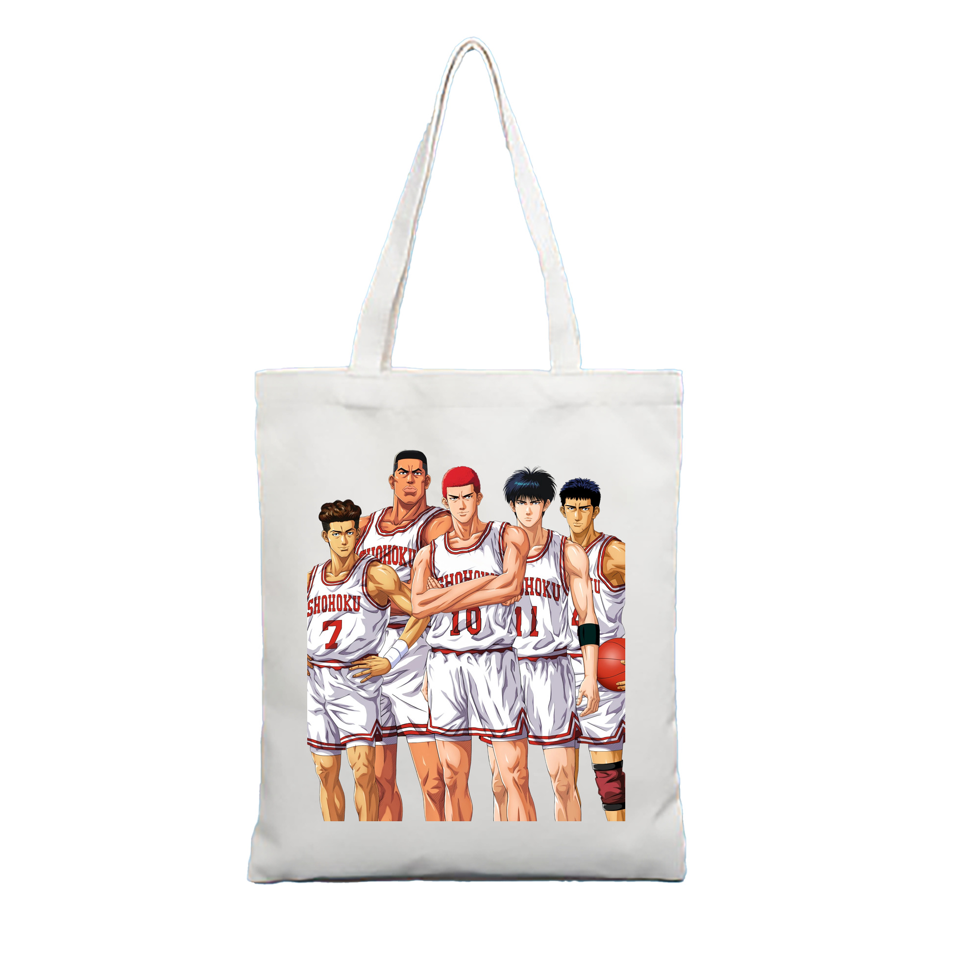 （画像用） SLAM DUNK／スラムダンク 縦型キャンバス生地手提げバッグ　トートバッグ