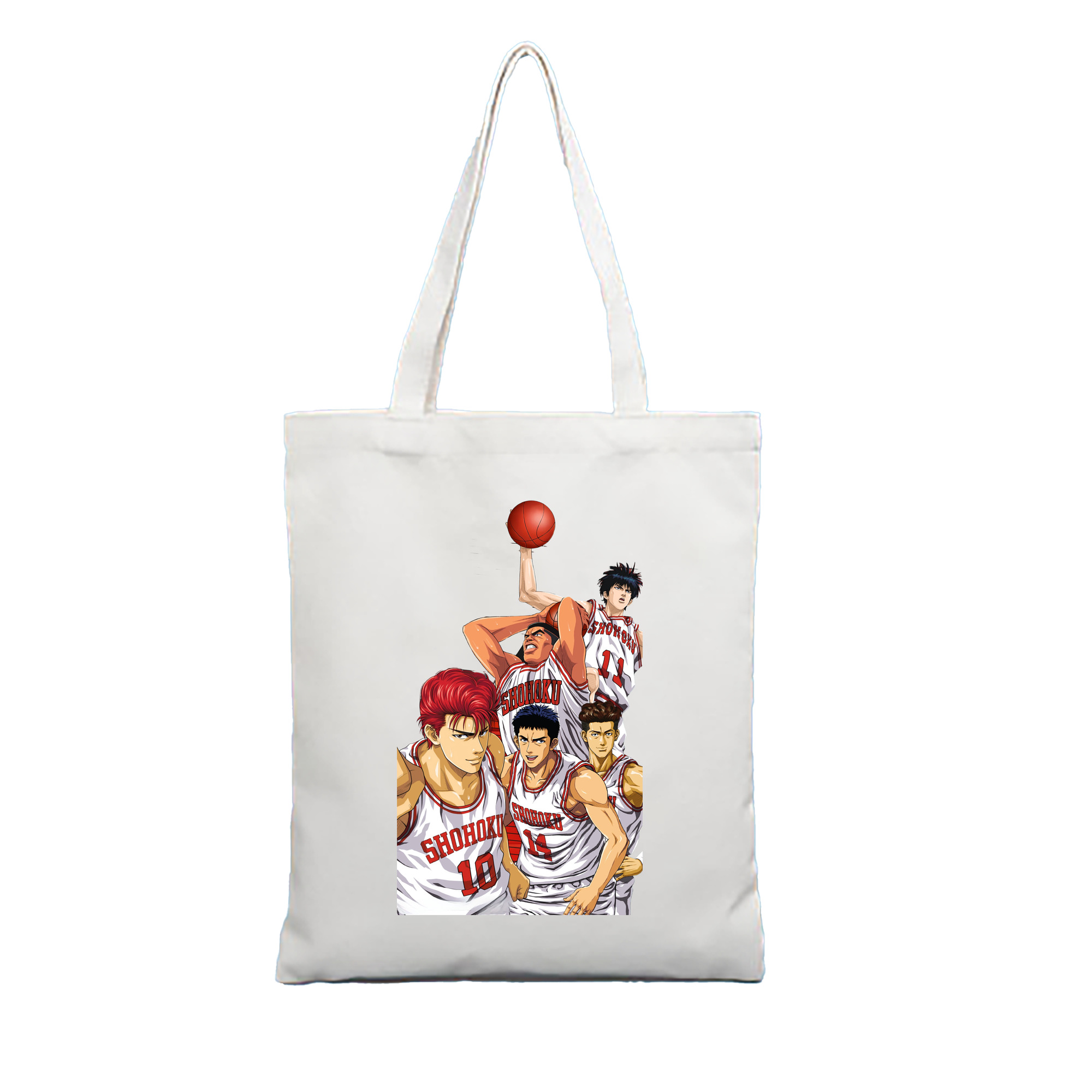 （画像用） SLAM DUNK／スラムダンク 縦型キャンバス生地手提げバッグ　トートバッグ
