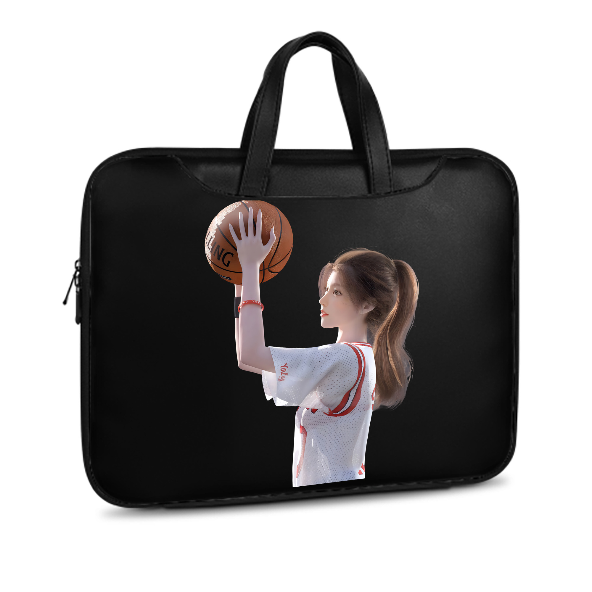 （画像用） SLAM DUNK／スラムダンク レザーラップトップバッグ　ノートパソコンケース