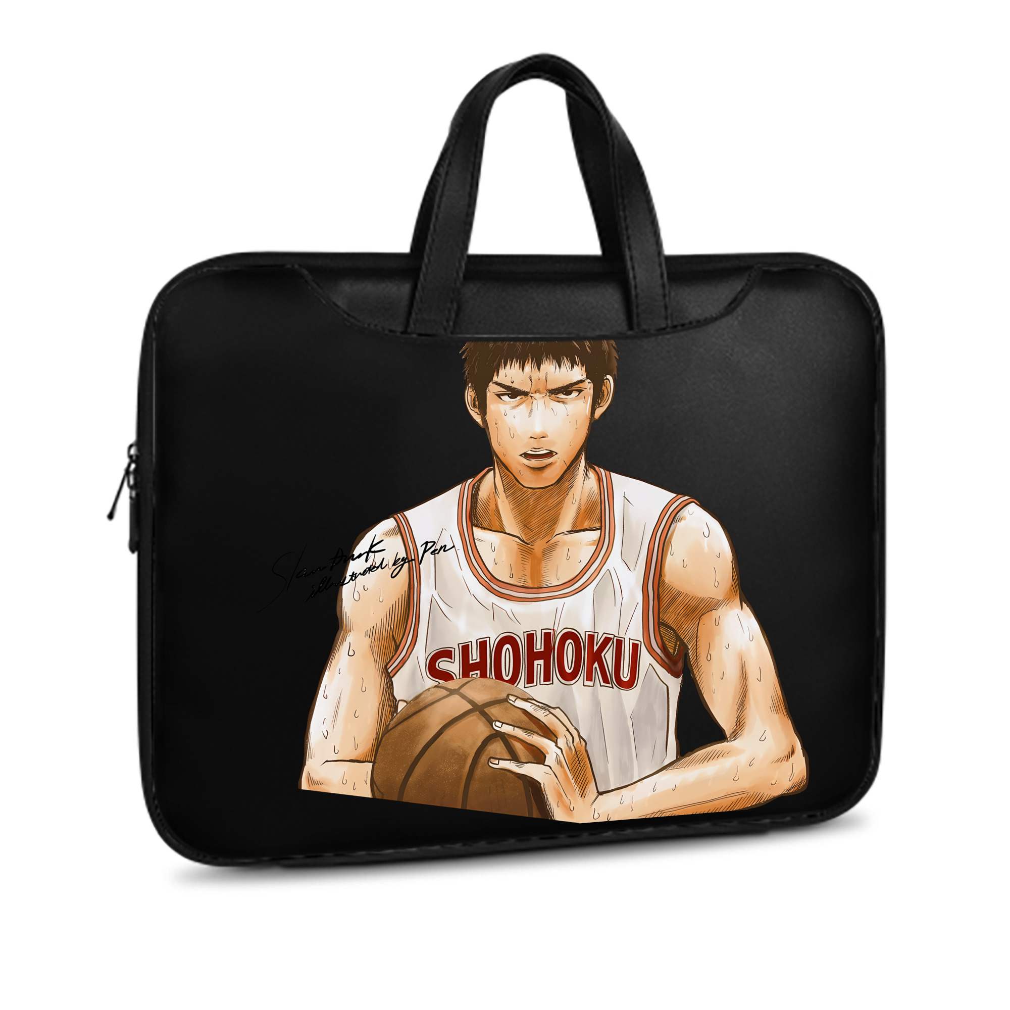 （画像用） SLAM DUNK／スラムダンク レザーラップトップバッグ　ノートパソコンケース