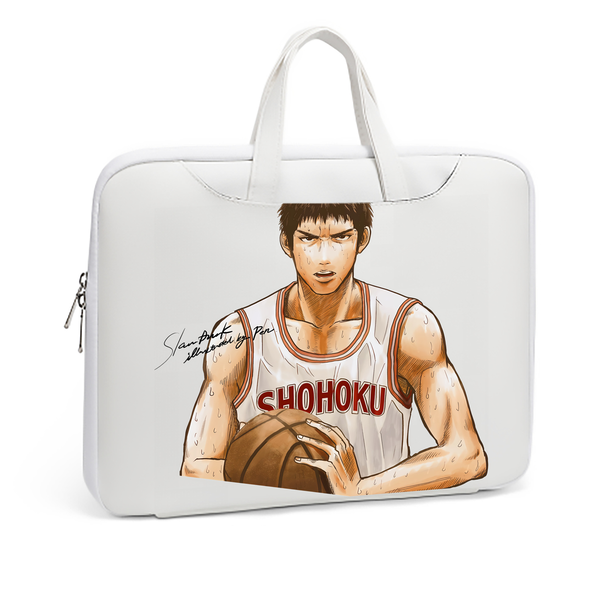 （画像用） SLAM DUNK／スラムダンク レザーラップトップバッグ　ノートパソコンケース