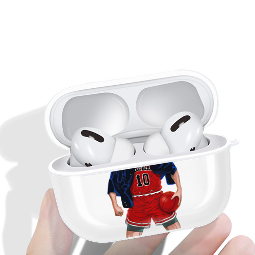 SLAM DUNK／スラムダンク 【AirPods Pro用】ハードシェル保護ケース 耐衝撃・防指紋・カラビナ付き商品仕様