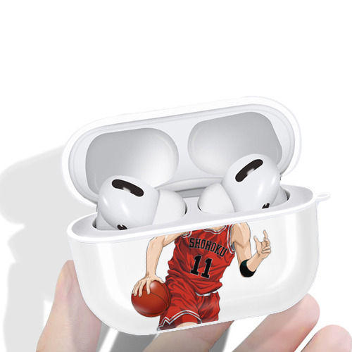 SLAM DUNK／スラムダンク 【AirPods Pro用】ハードシェル保護ケース 耐衝撃・防指紋・カラビナ付き商品仕様